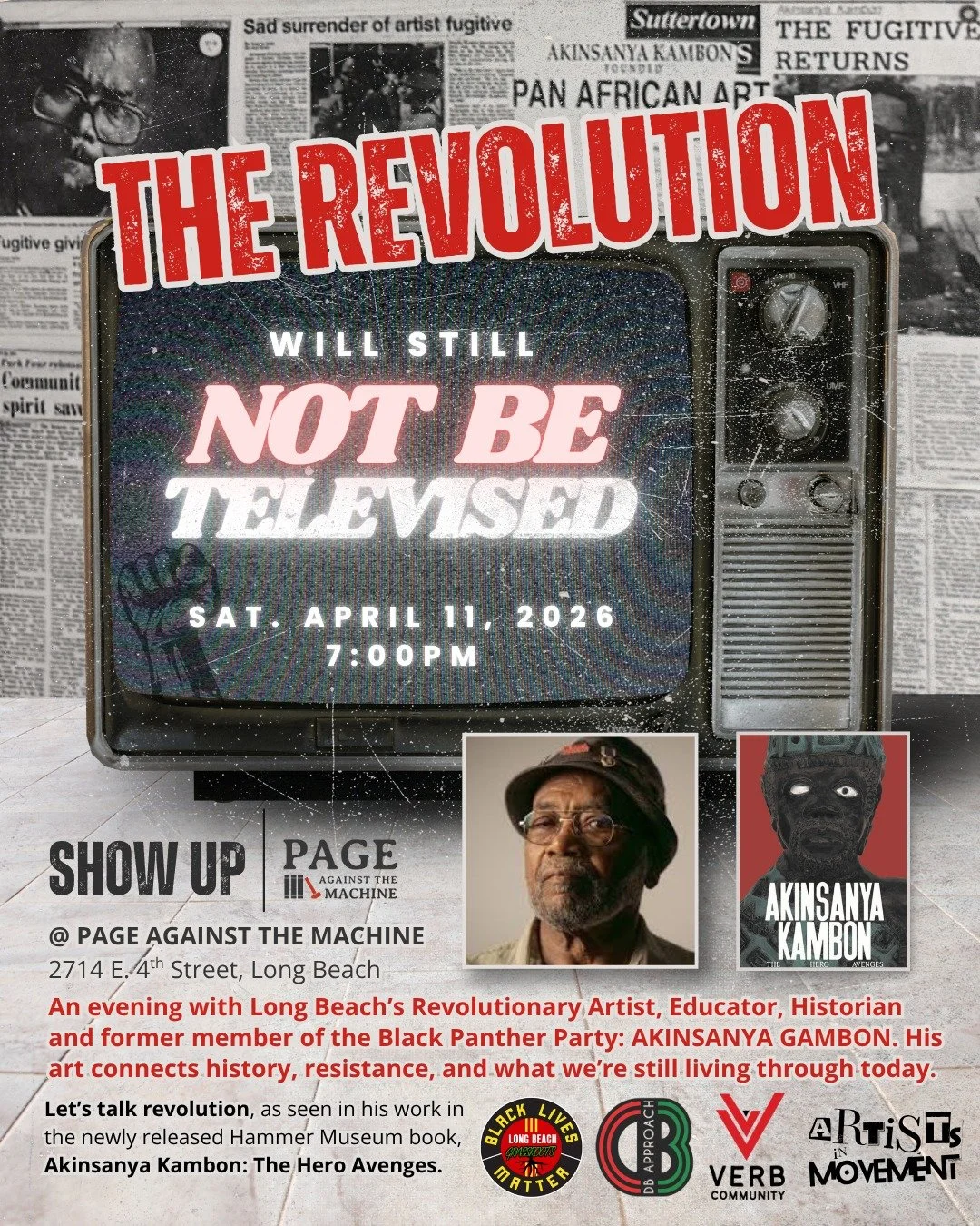 THE REVOLUTION WILL STILL NOT BE TELEVISED.

Not on your feed.
Not in headlines.
Not in algorithms designed to keep you scrolling.

It will happen when we come together
In person.
In shared space.
In conversation.
In community.

Right now, it&rsquo;s