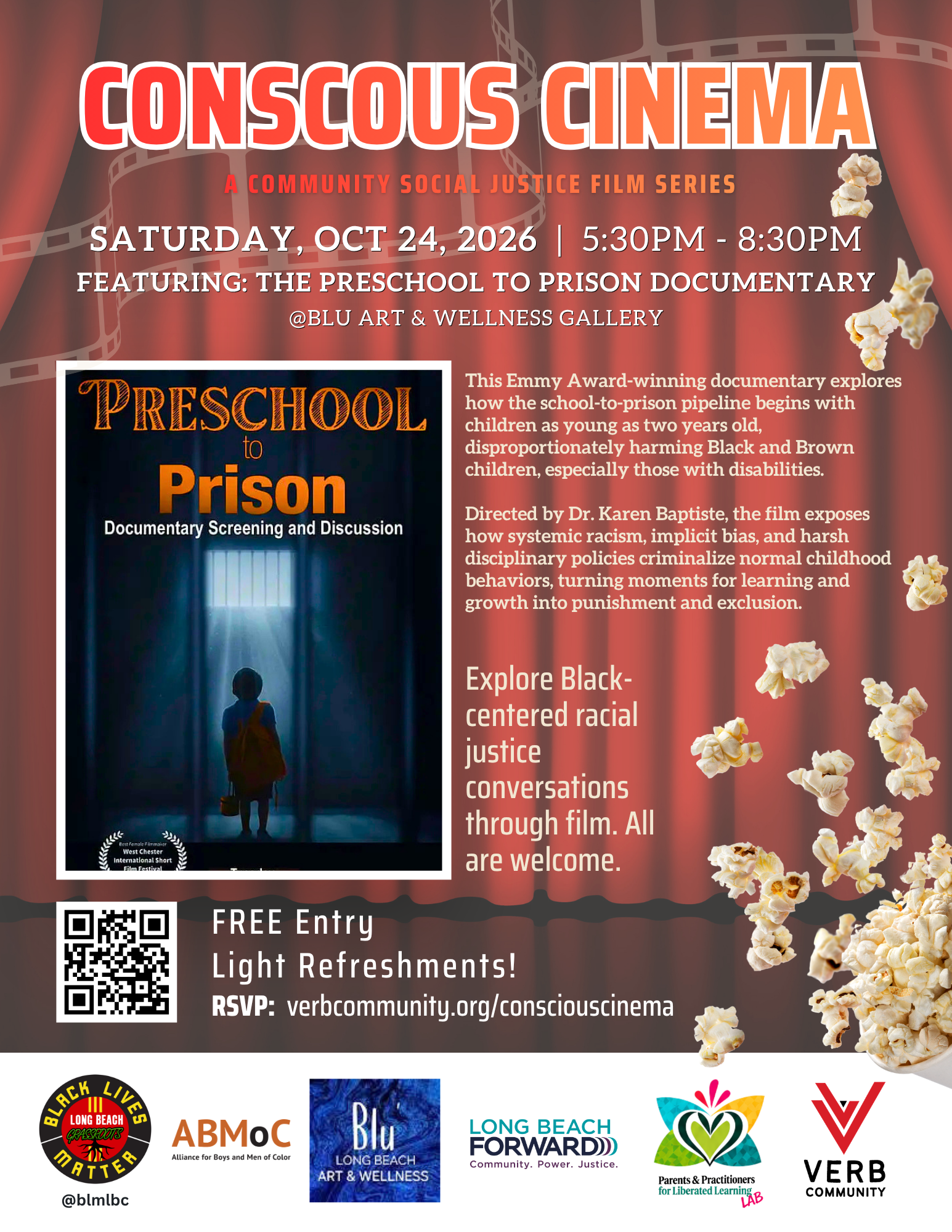 Our Children Deserve Care, Not Criminalization: Conscious Cinema Presents Preschool to Prison