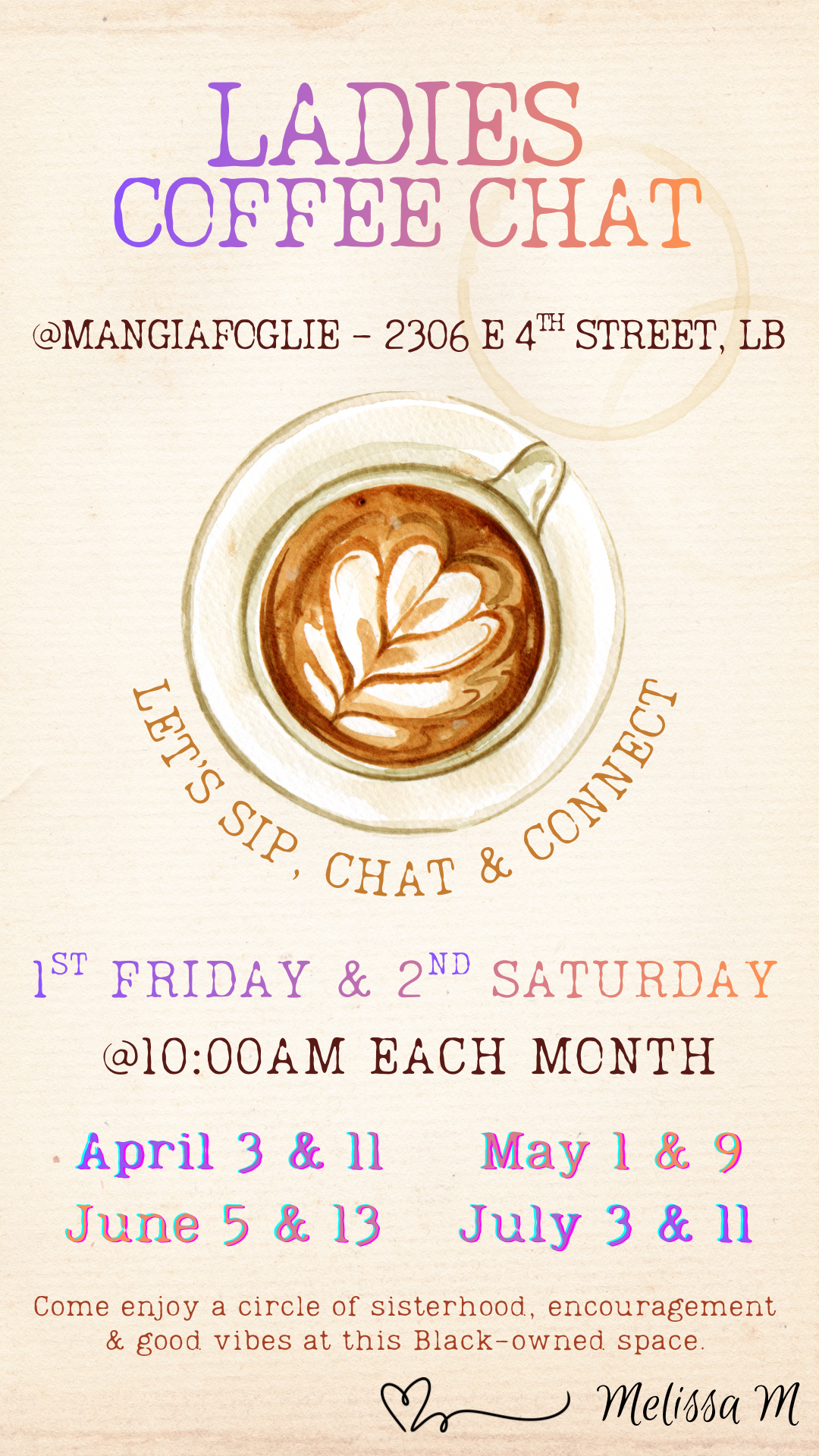 Ladies Coffee Chat