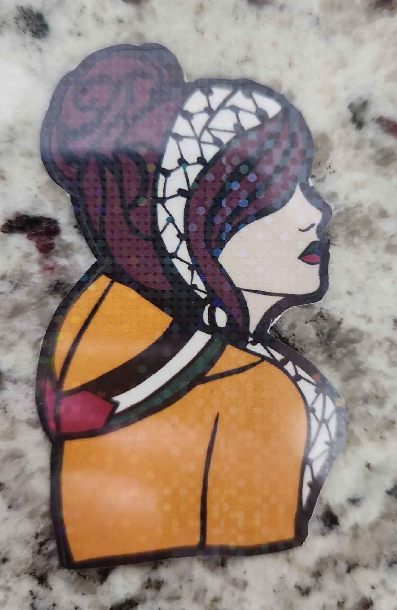 Palestinian woman sticker-Palestine hoodie