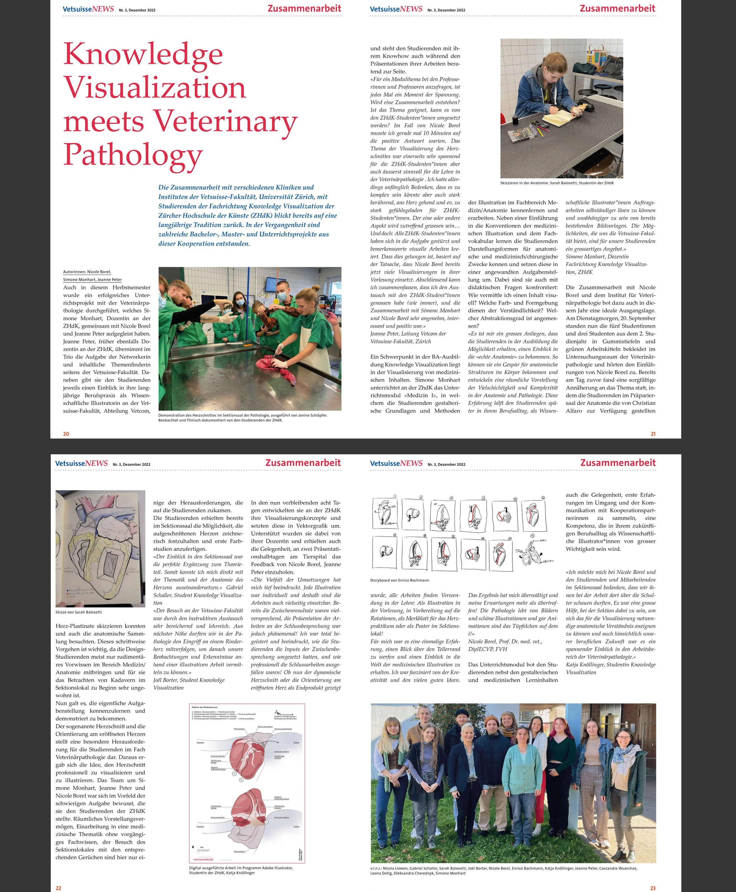 VetsuisseNews 3/22, Herausgeber, Vetsuisse-Fakultät, Universität Bern/Universität Zürich