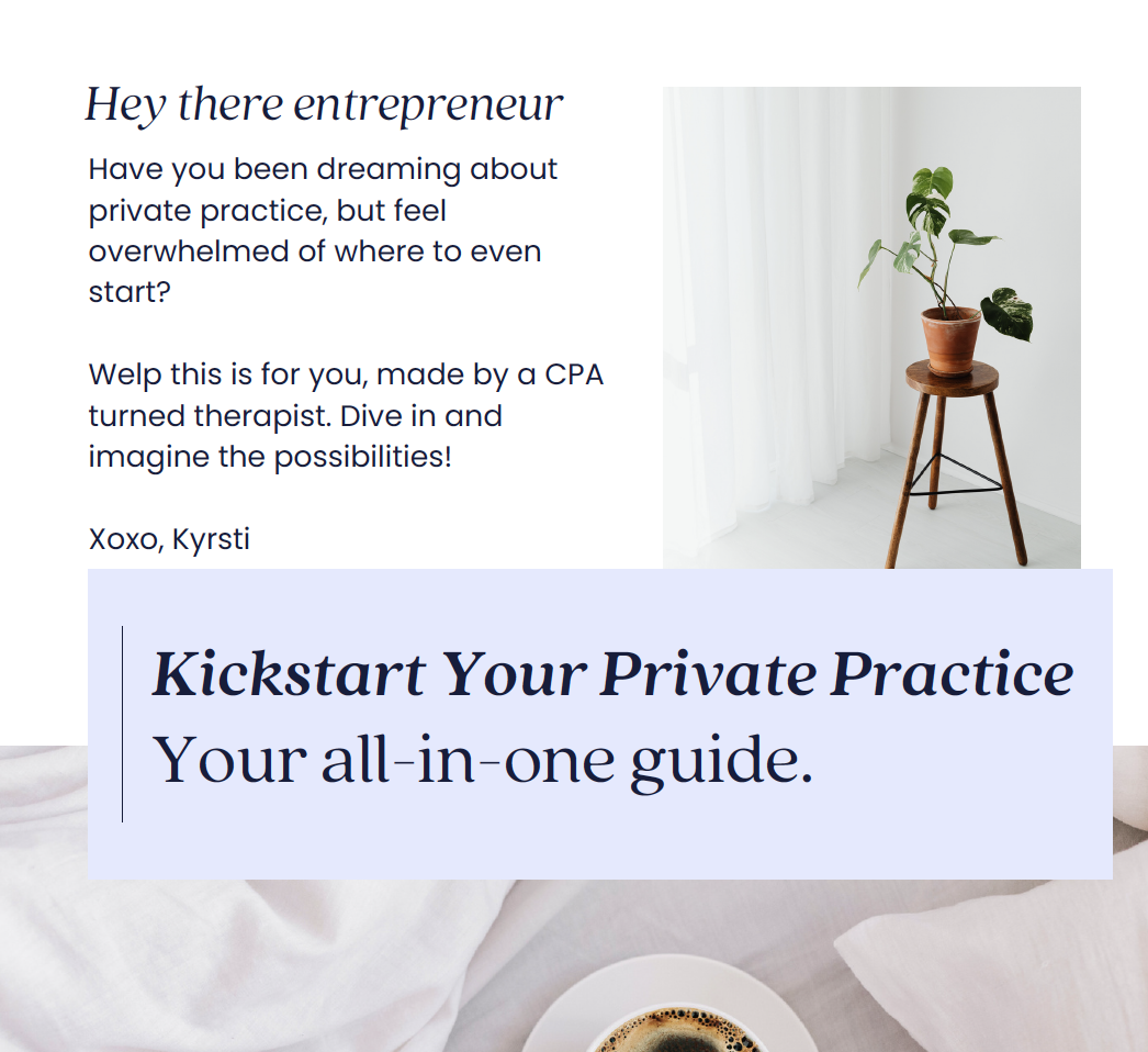 Private Practice SuccessTherapist Business Consulting | Strategies for ...