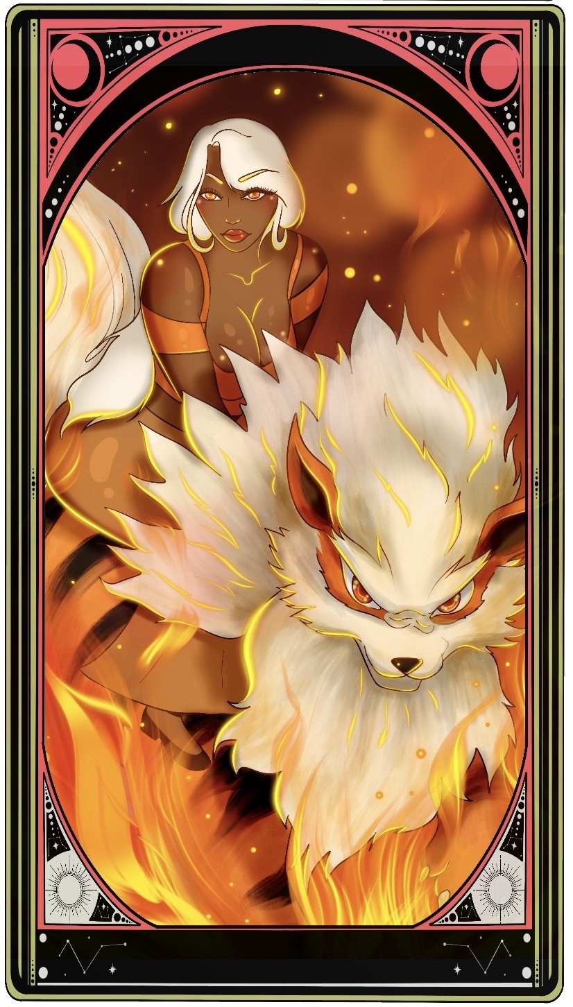 Pokémon Tarot Sticker