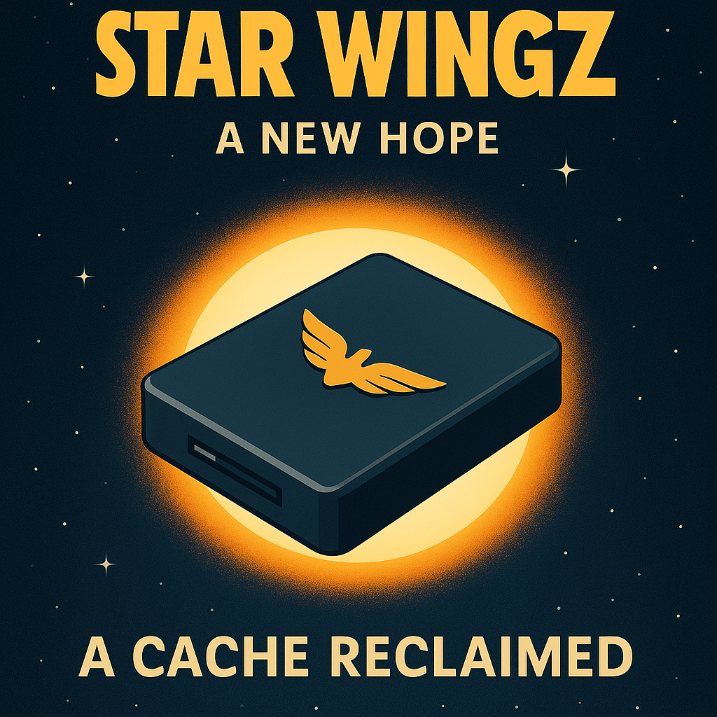 A movie poster for the satirical film Star Wingz