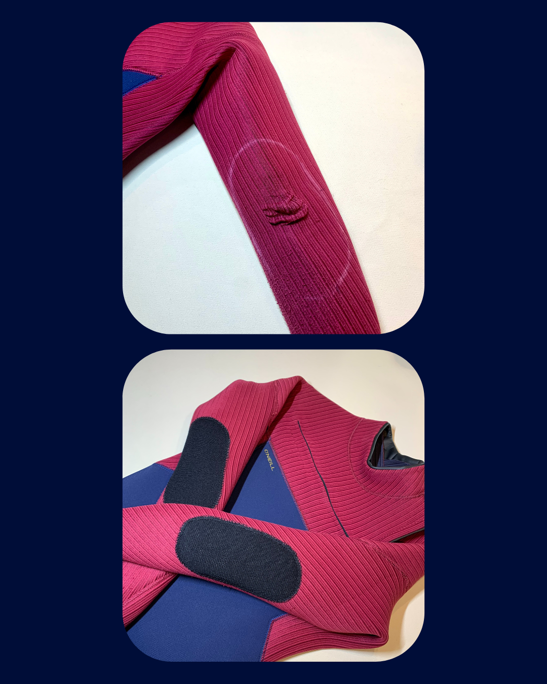 Réparation coudes Néoprène TEARING WAVES