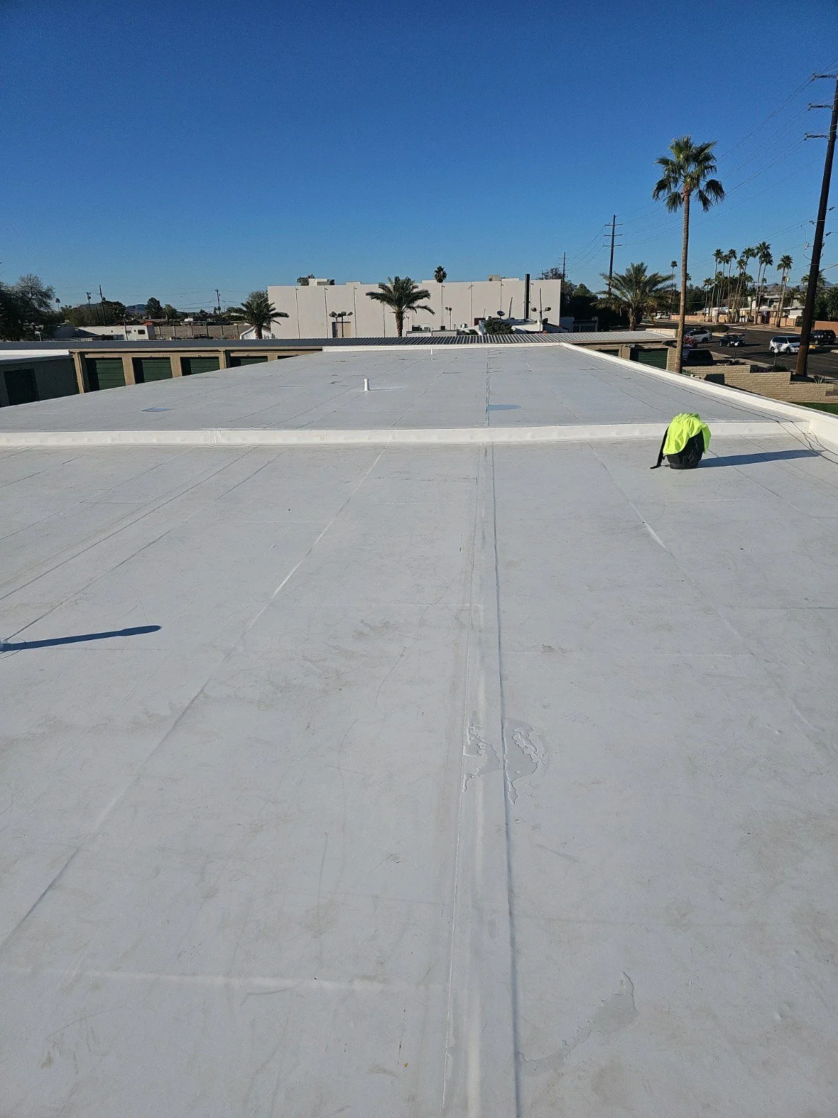 Commercial Fully Adhesive TPO System