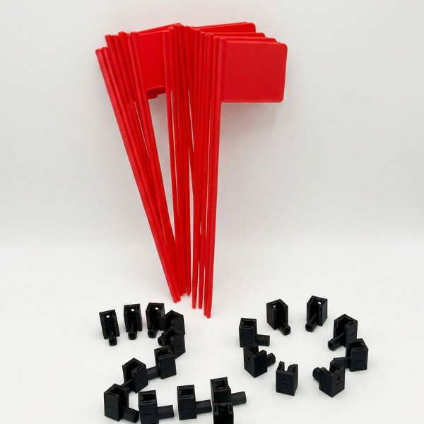 Red 11in. Tall Model A. 20 Pack