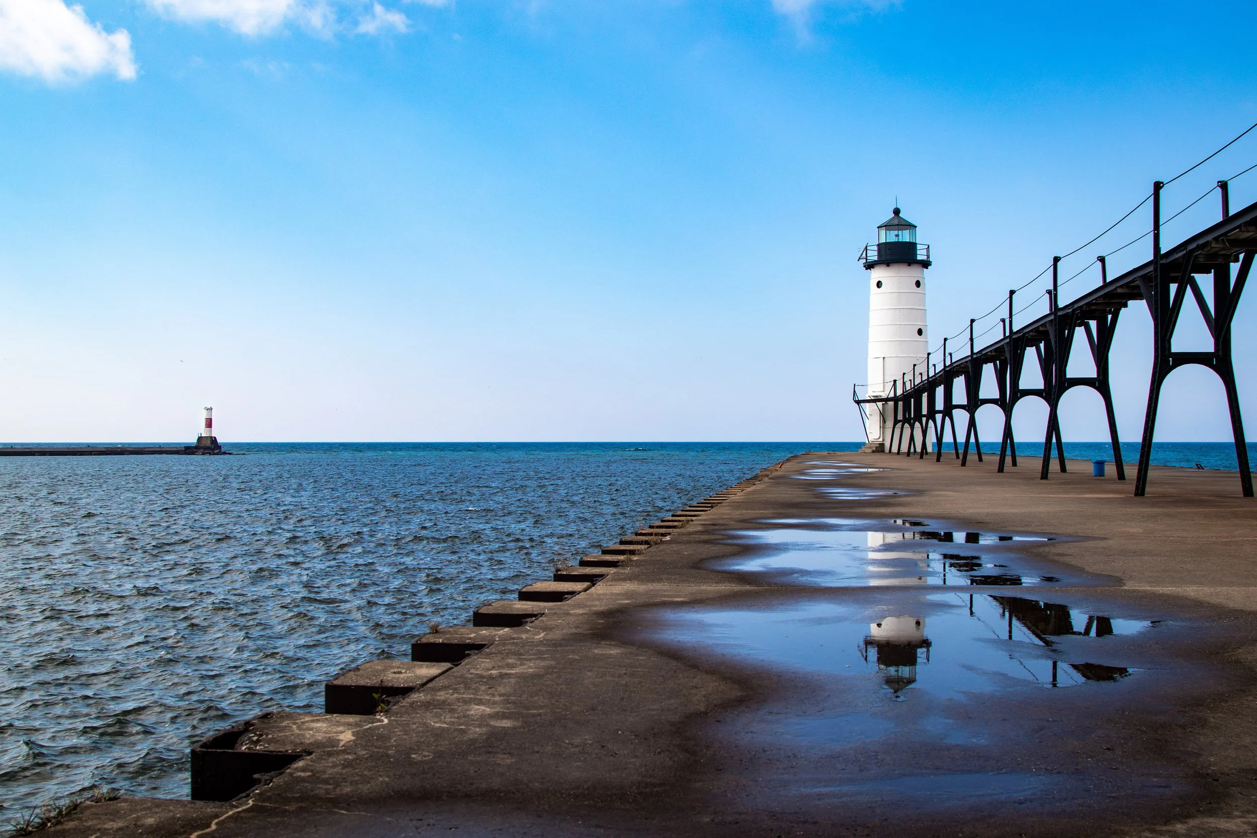 Manistee North Pier Lighthouse