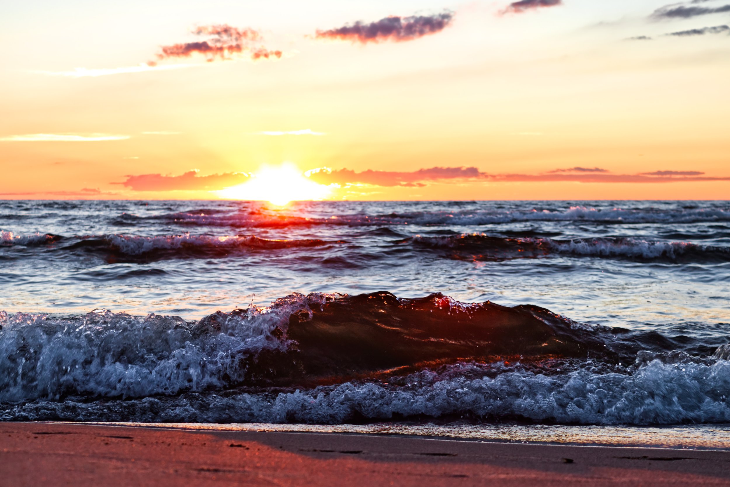 South Haven Sunset Wave
