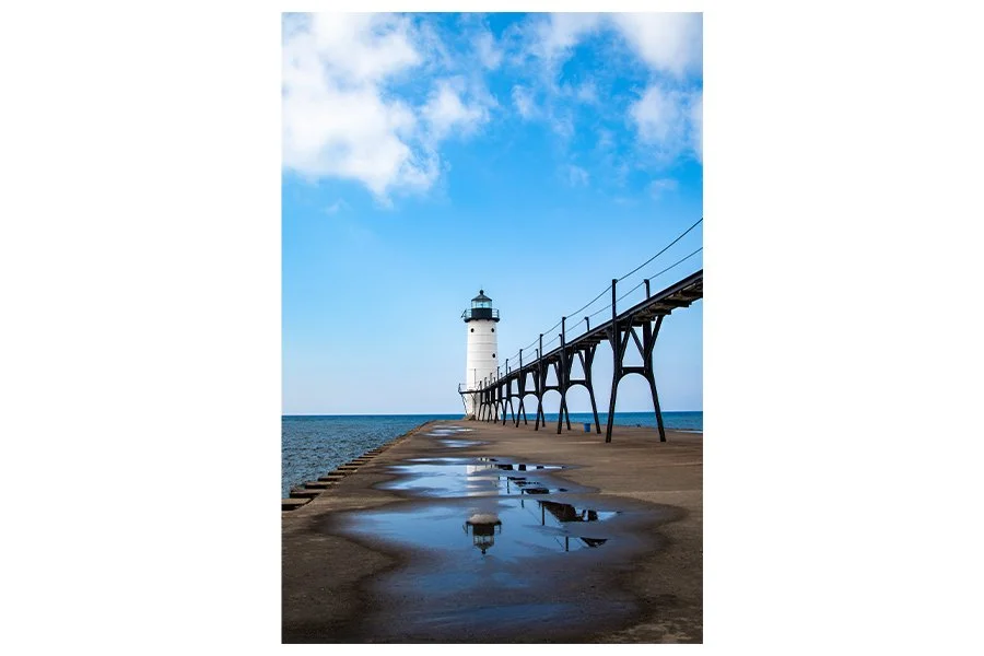 Manistee North Pier Lighthouse (Portrait)