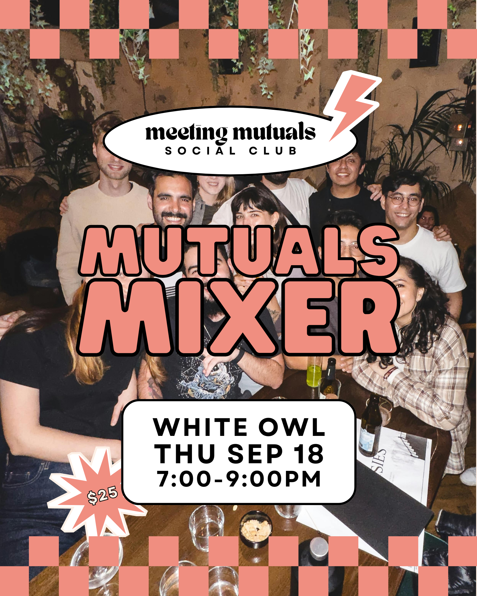 Mutuals Mixer | Structured Dating Party | at Side Eye | 21+