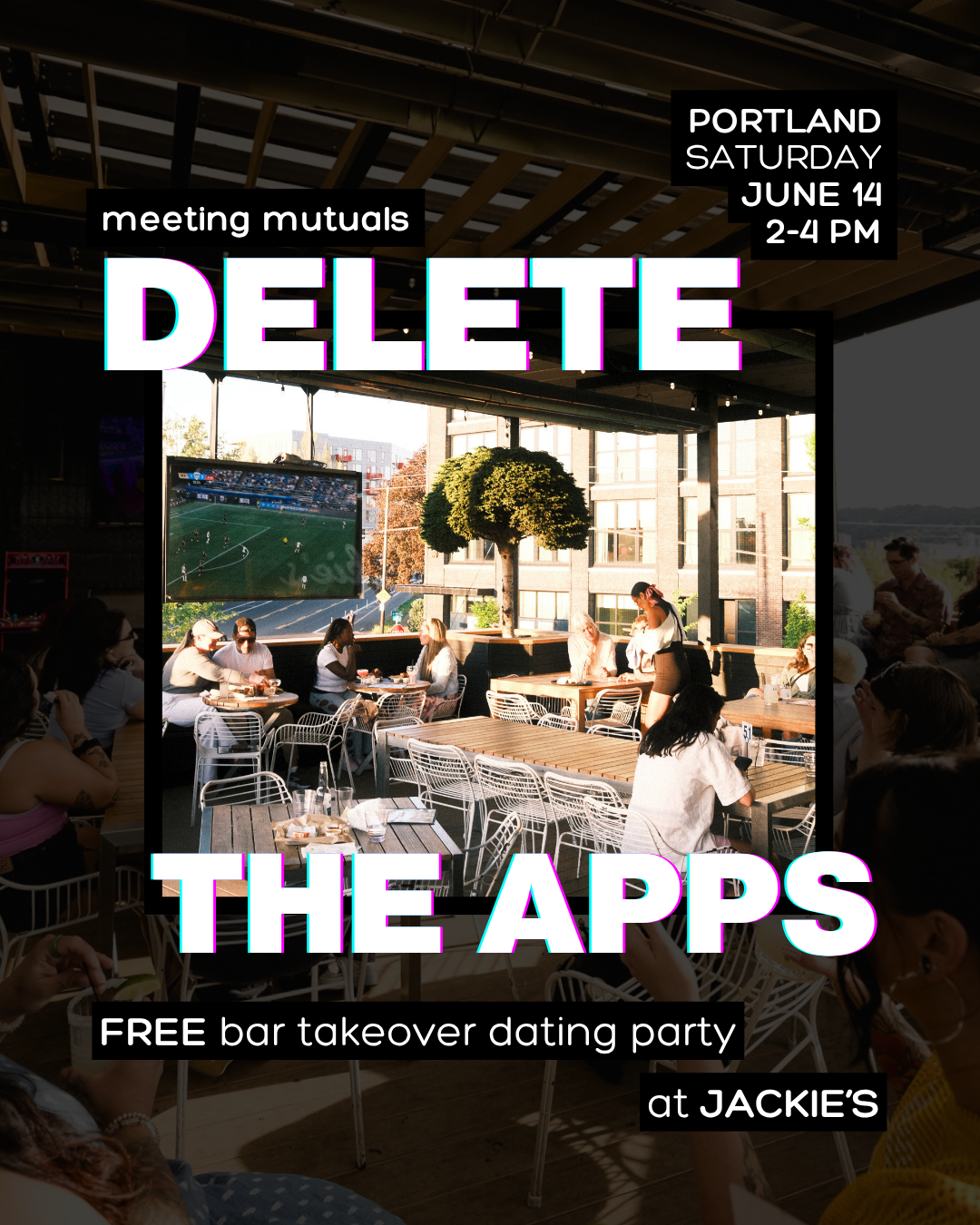 PORTLAND | Free Bar Takeover Dating Party | at Jackie's| 21+