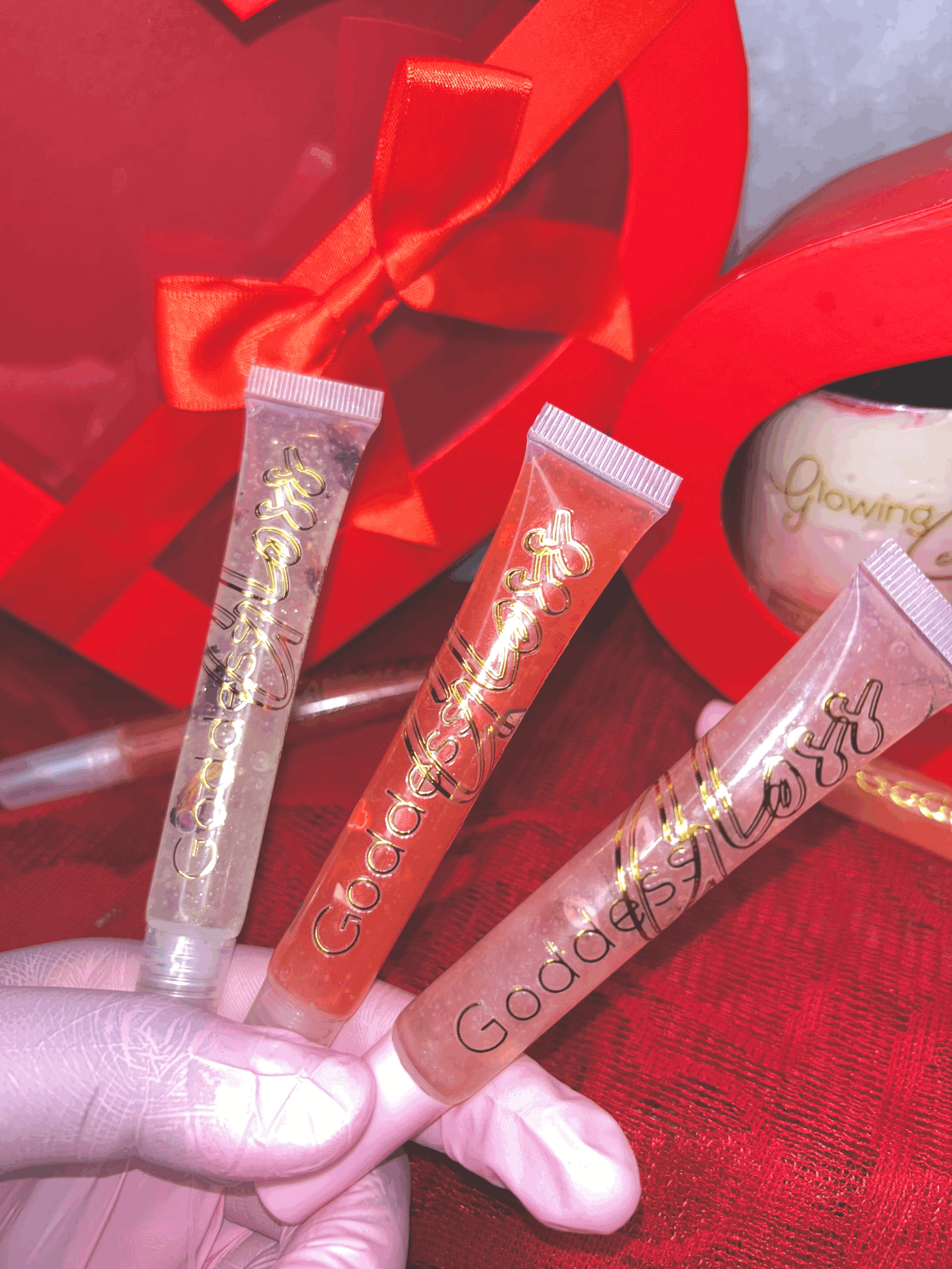 'Kissed By Cupid' Goddess Gloss Trio