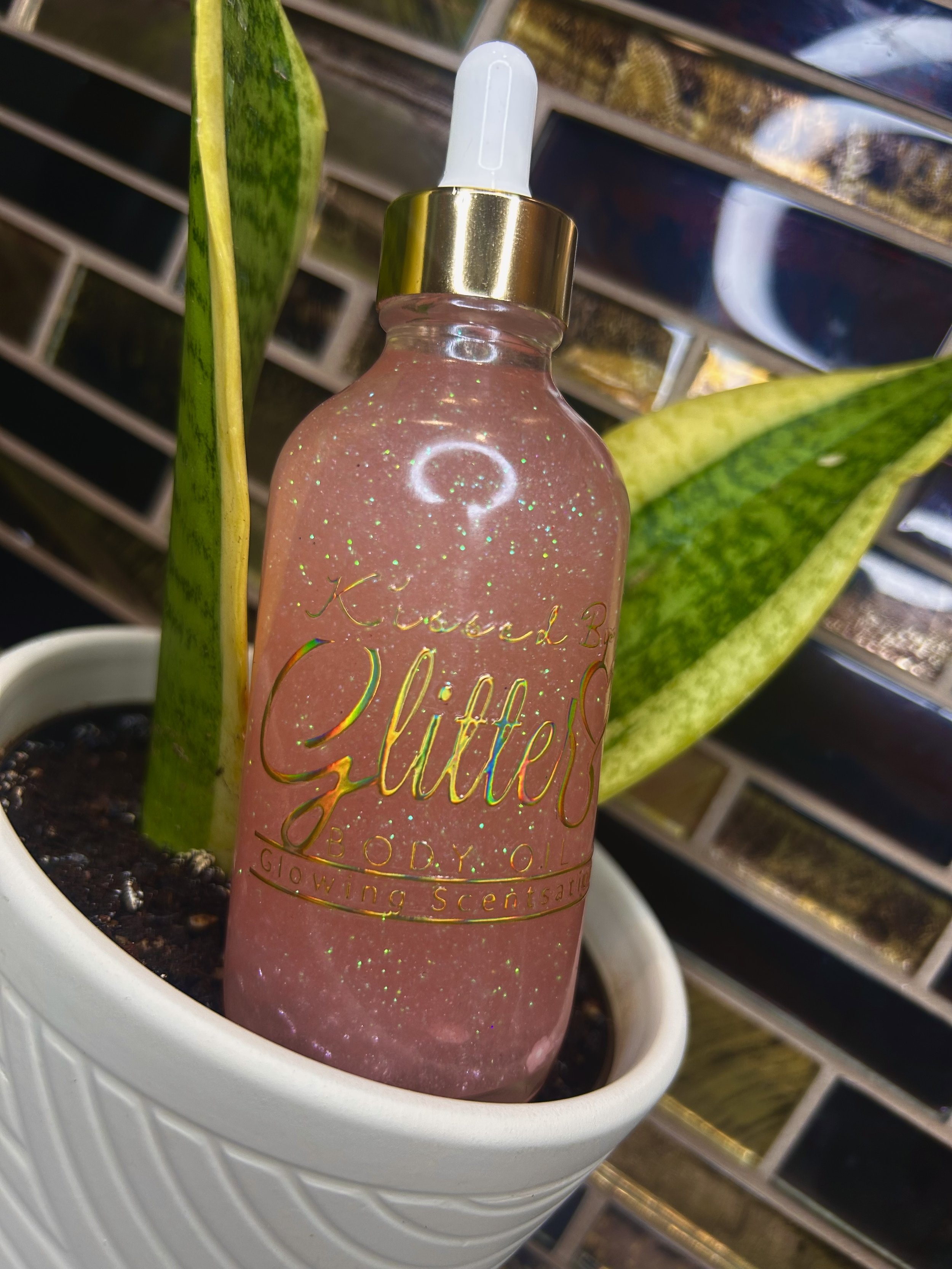 Love, Sakura Glitter Body Oil
