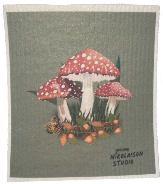 Eco-Friendly  Dishcloths – Original Art for a Cleaner Home