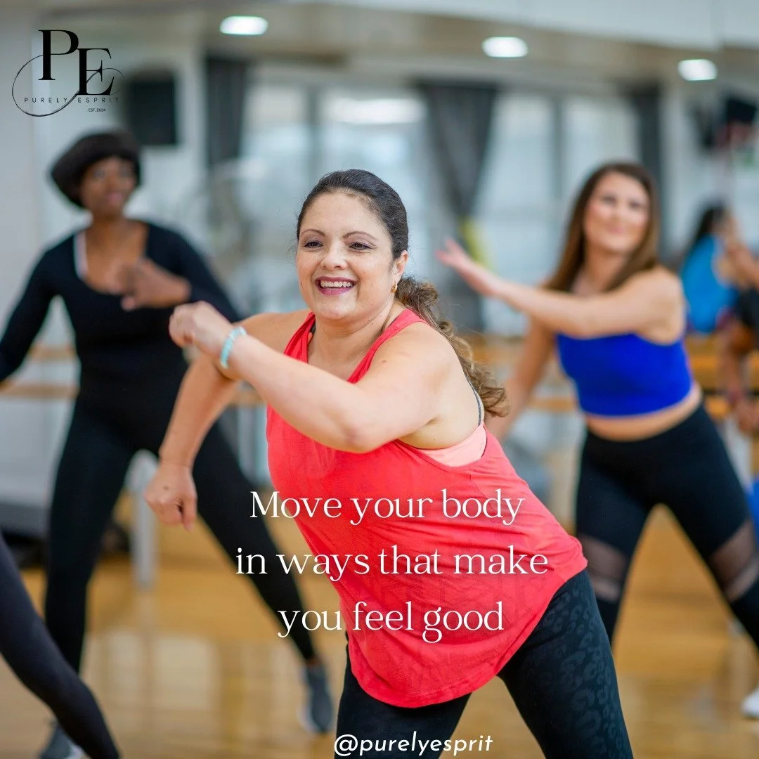 Today's task is to get up and move! 

Stretching, yoga, going on a walk, dancing around the house... all these things are small ways you can move to improve your mood 😁

 #purelyesprit #wellness #movement #exercise #TuesdayTask #health #fitness #hea