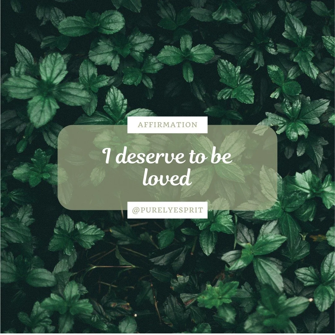 An important affirmation indeed! You, me, and everyone else all deserved to be love.

#love #dailyreminder #affirmation #dailyaffirmation #weekend #Saturday #grateful #reminder #kindness