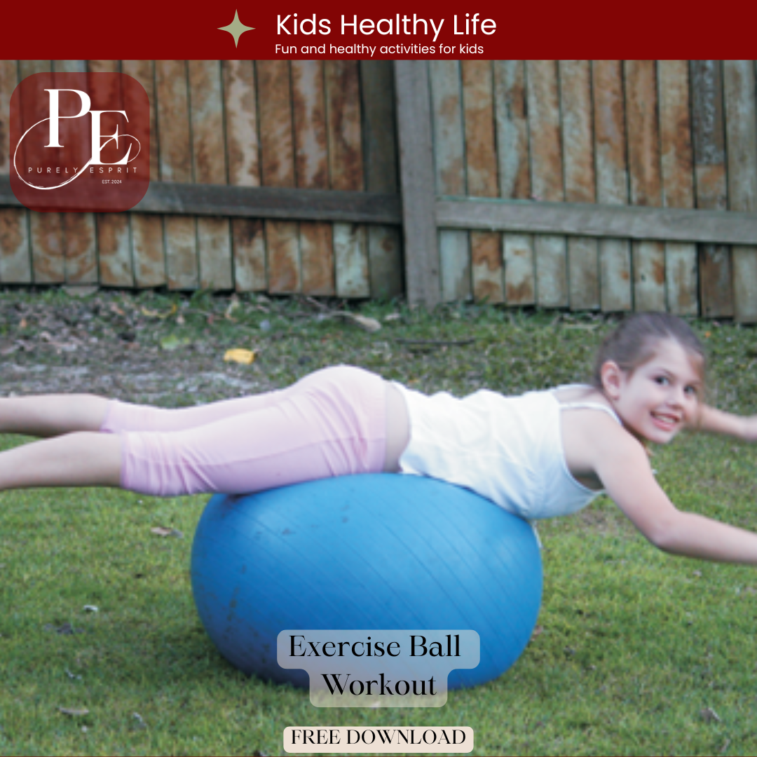 Exercise Ball Workout - For Kids