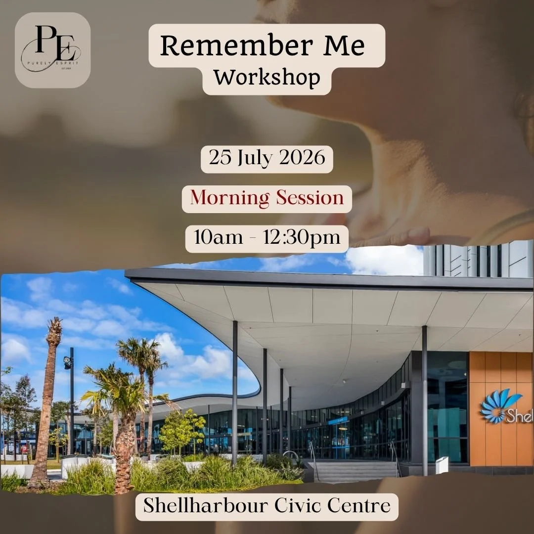 Remember Me Workshop - 25 July 2026