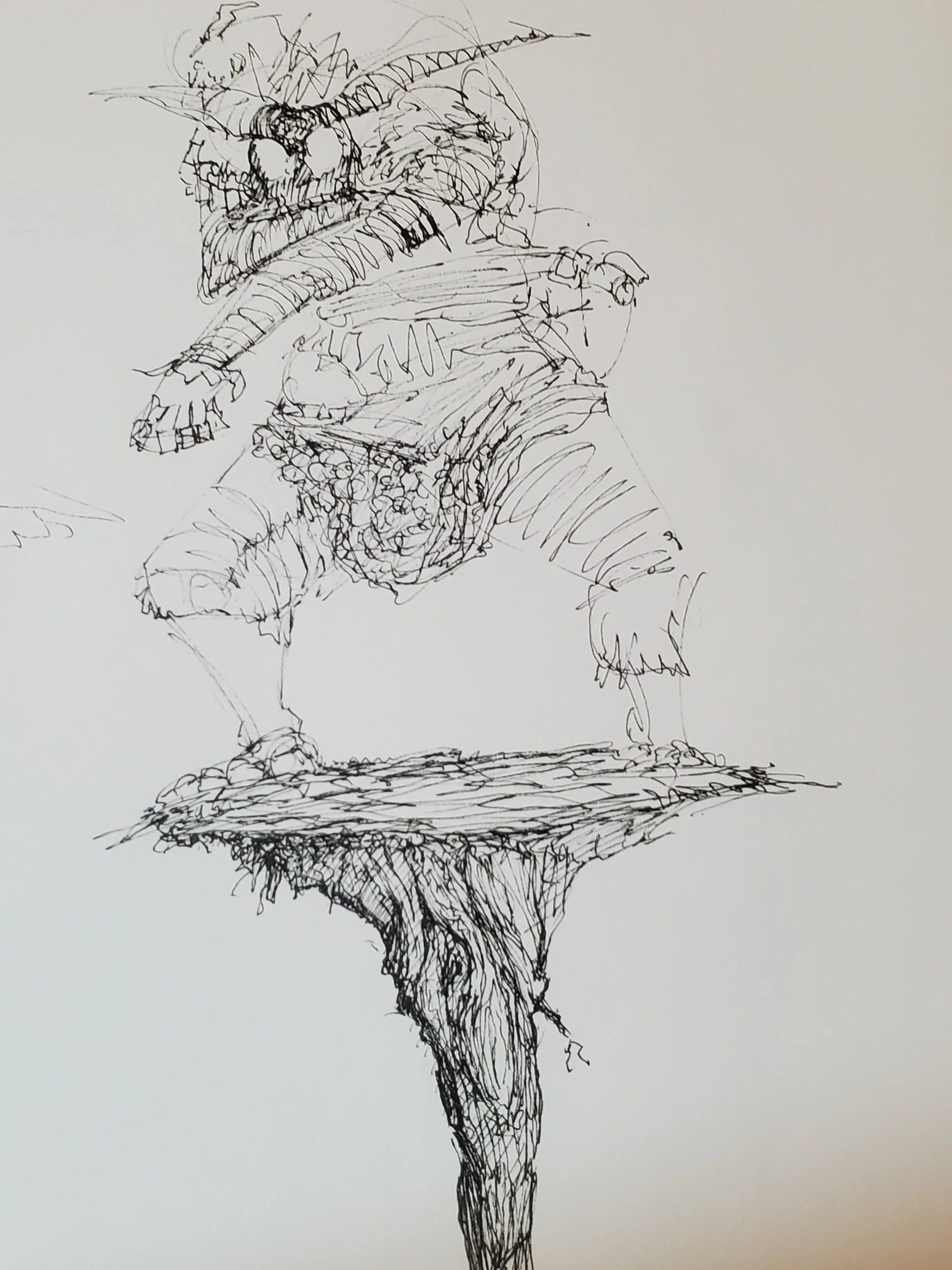 The harbinger of evil 