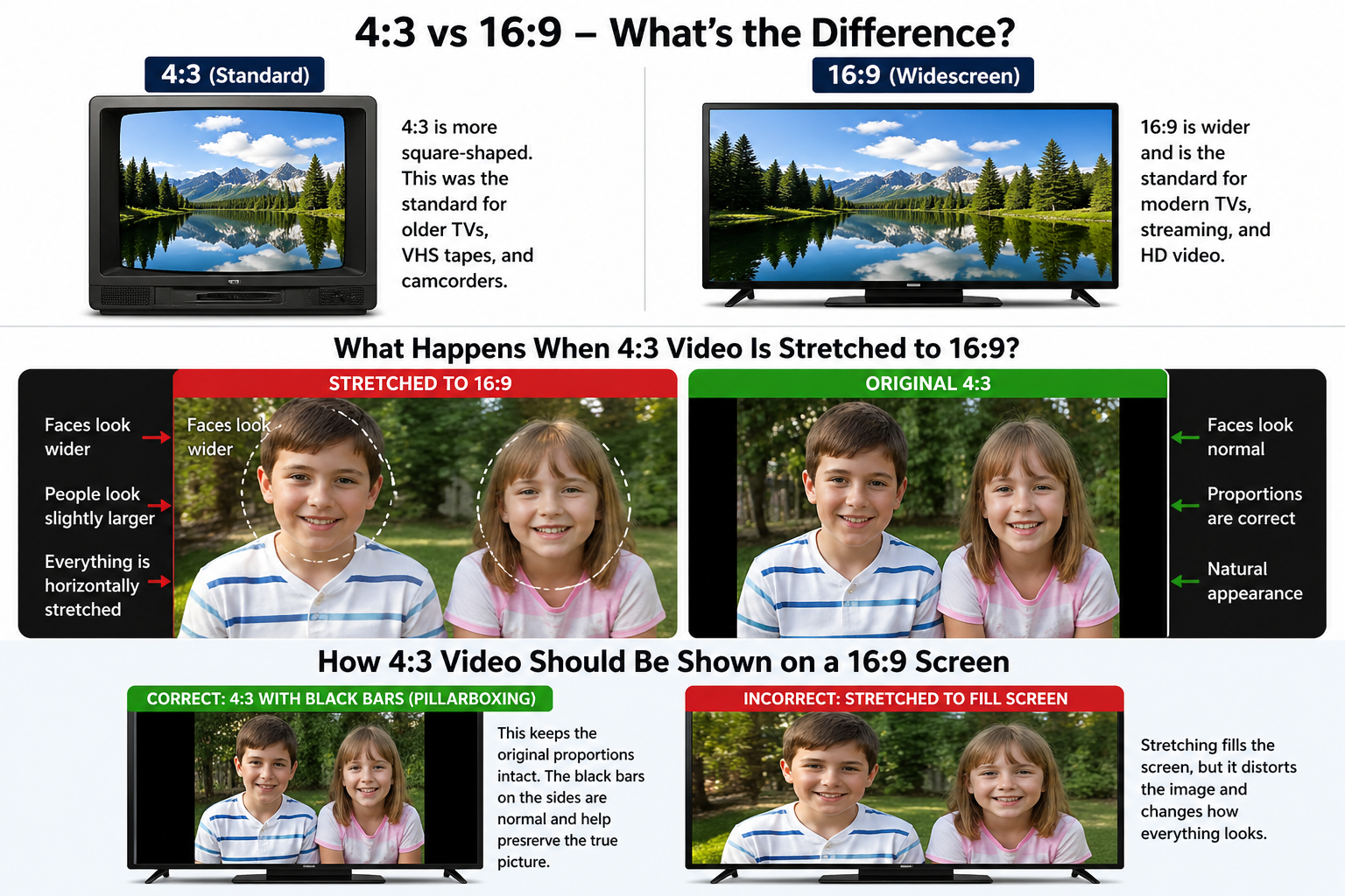 What is Aspect Ratio Anyway? 4:3 vs. 16:9