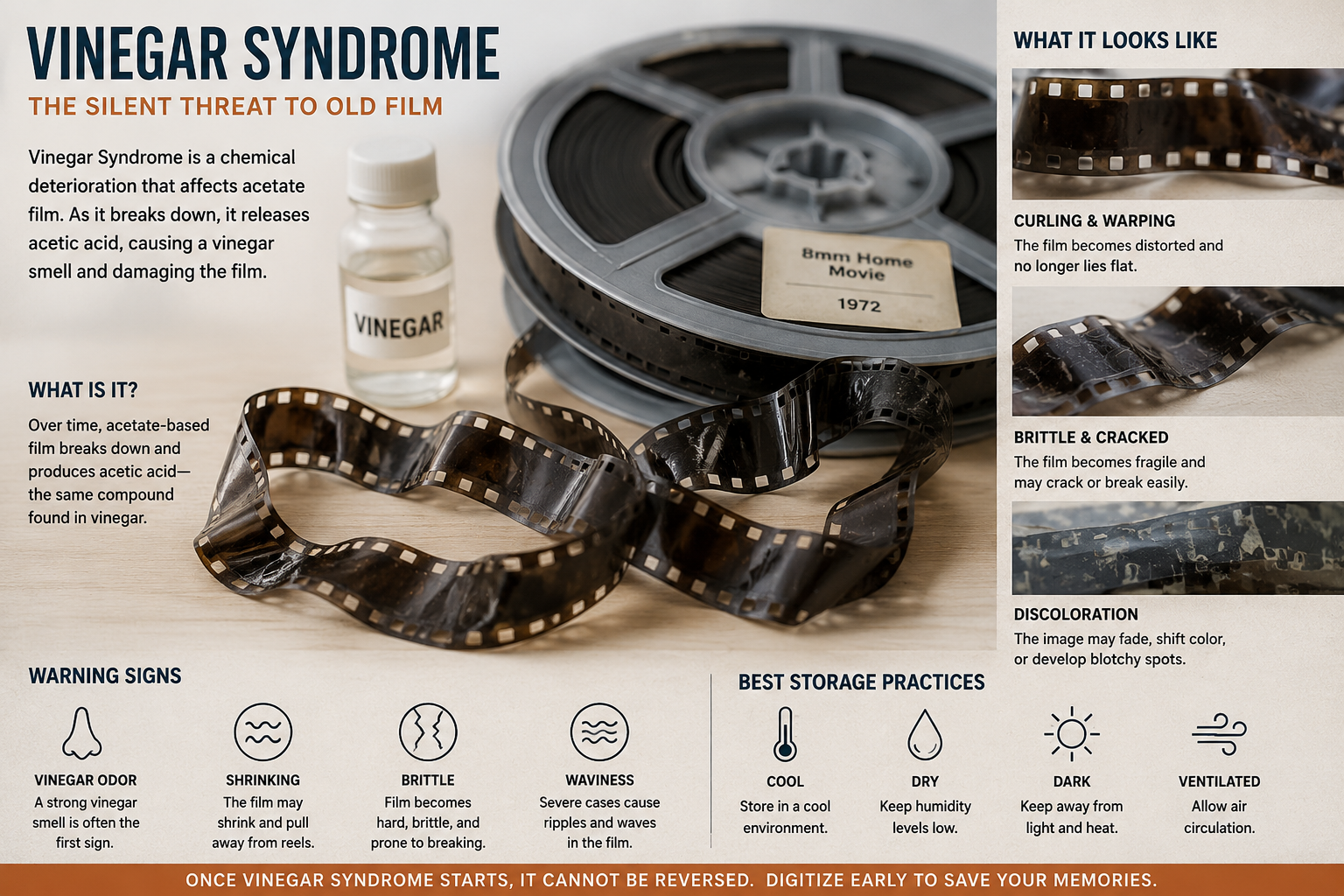 What is Vinegar syndrome?