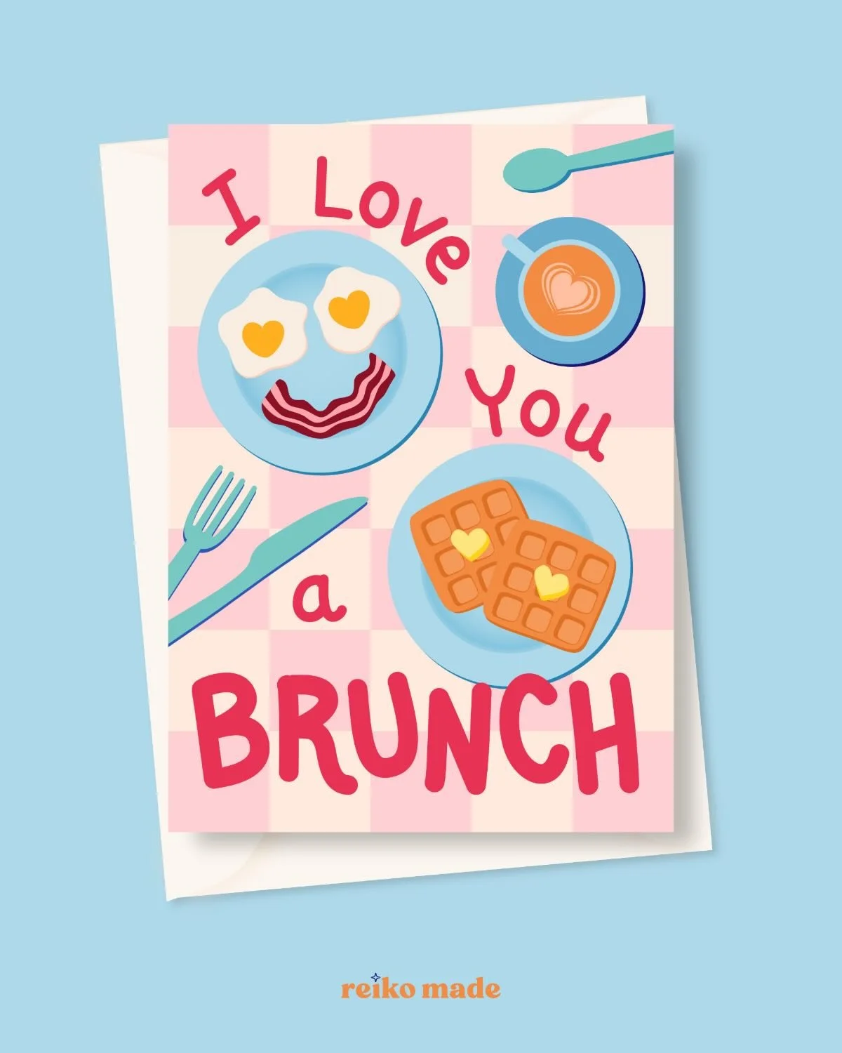 I wasn&rsquo;t sure if I was going to participate in this #loveatfirstbiteart challenge - but then over the weekend, I somehow managed to whip this together! 😁🍳🥓🧇 I don&rsquo;t know about you but I&rsquo;m a huge fan of waffles for brunch 😋
.
.
