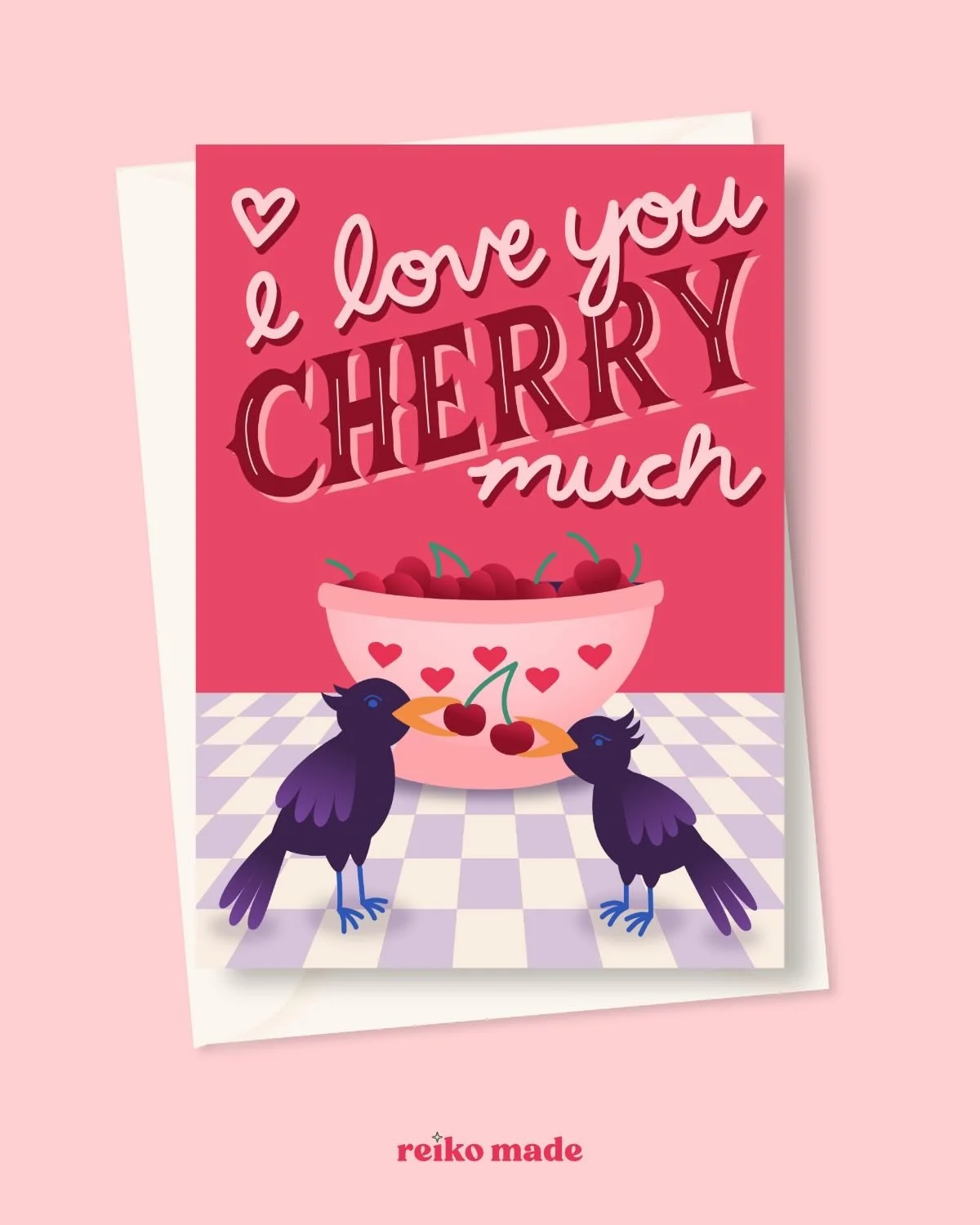 Trying to get this one up before the next prompt starts for the #LoveatFirstBiteArt challenge - I was originally going to try using a different message but when yesterday came and I didn&rsquo;t even have a sketch finished, I just decided to stick wi