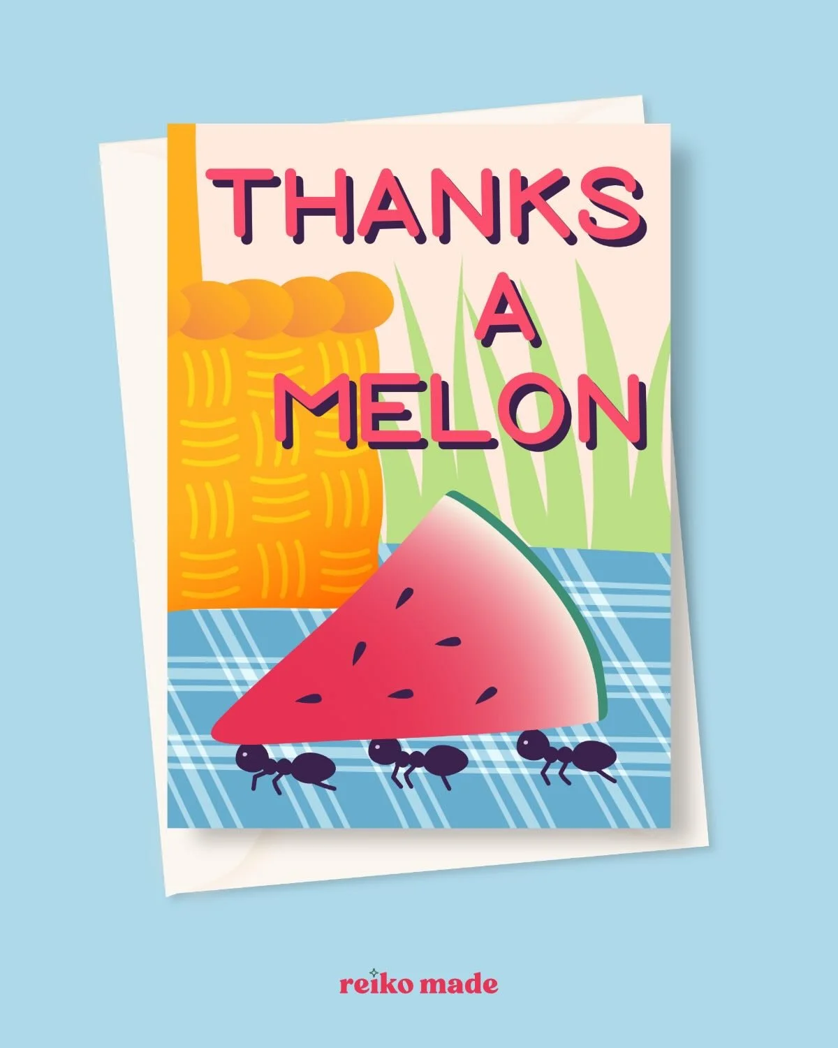 I decided to switch up to the messaging and turn this greeting card design into a thank you card for the #LoveatFirstBiteArt challenge.
.
These last two prompts of the challenge are the more challenging ones for me so I&rsquo;m not sure if this is my