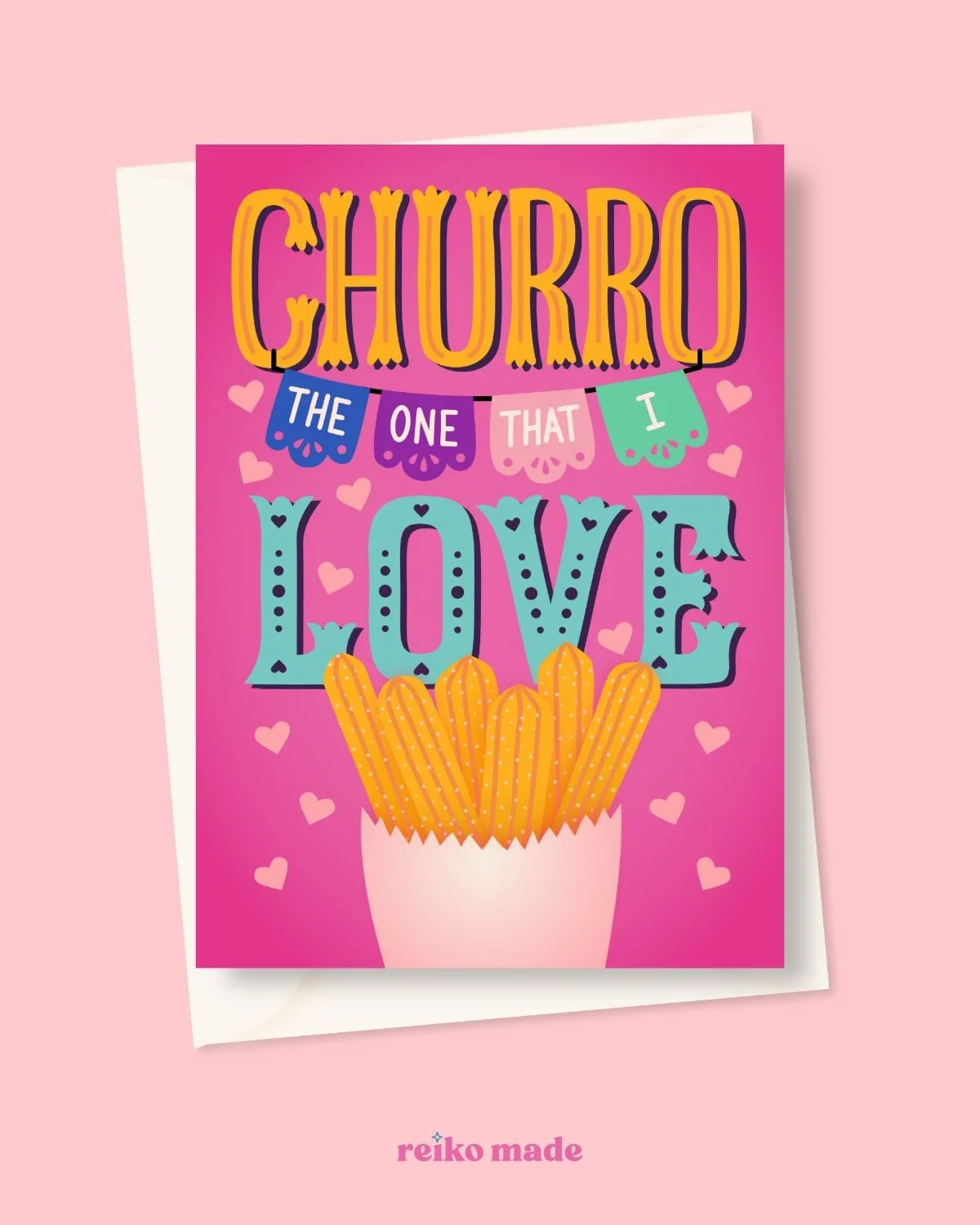 I know that Valentine&rsquo;s Day has already passed but February just seems to put me in the mood for making designs about love and romance. 
.
For this one, I decided to revisit an old design and turn it into a greeting card design because I&rsquo;