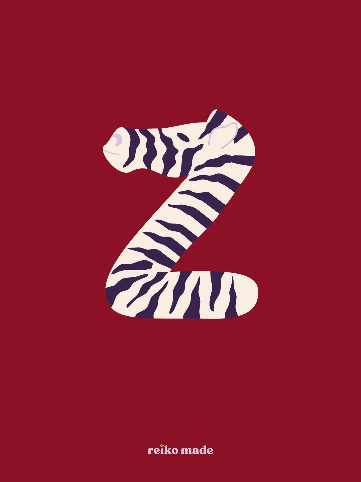 Z is for Zebra.

Going with the obvious for this letter because how do I make this letter work for a zander, zokor, or zorilla? Have you heard of any of those before?
.
#36dayswot_2026 #animalalphabet #animalletters #zisforzebra #zebraletter