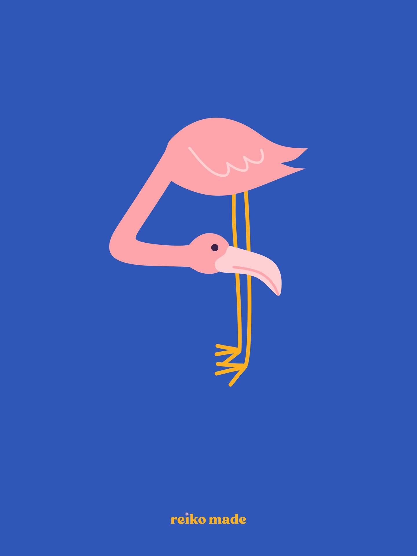 The flamingo 4 pose! 😁
.
This number was definitely one of the more challenging numbers to come up with an animal design for but it&rsquo;s turning out to be one of my favourites so far.
.
#36dayswot_2026 #animalnumbers #flamingopose #pinkflamingo #