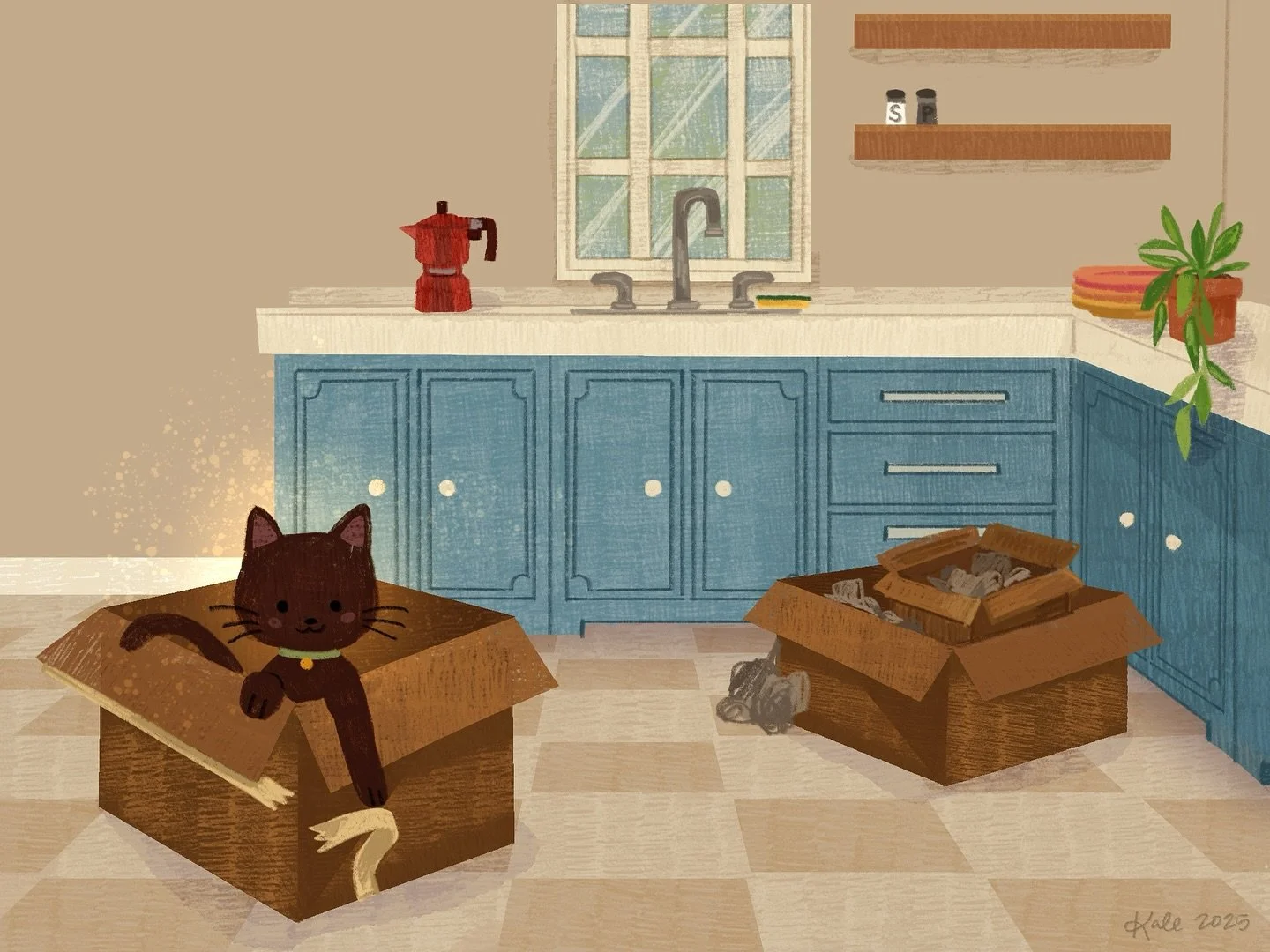 It&rsquo;s been a full year since I completed and printed my capstone &ldquo;Smudge Makes a Friend&rdquo; 🤍

In my brainstorming for what to do, I started to feel this swirling anxiety surrounding the next chapter of my life. No more school, no more