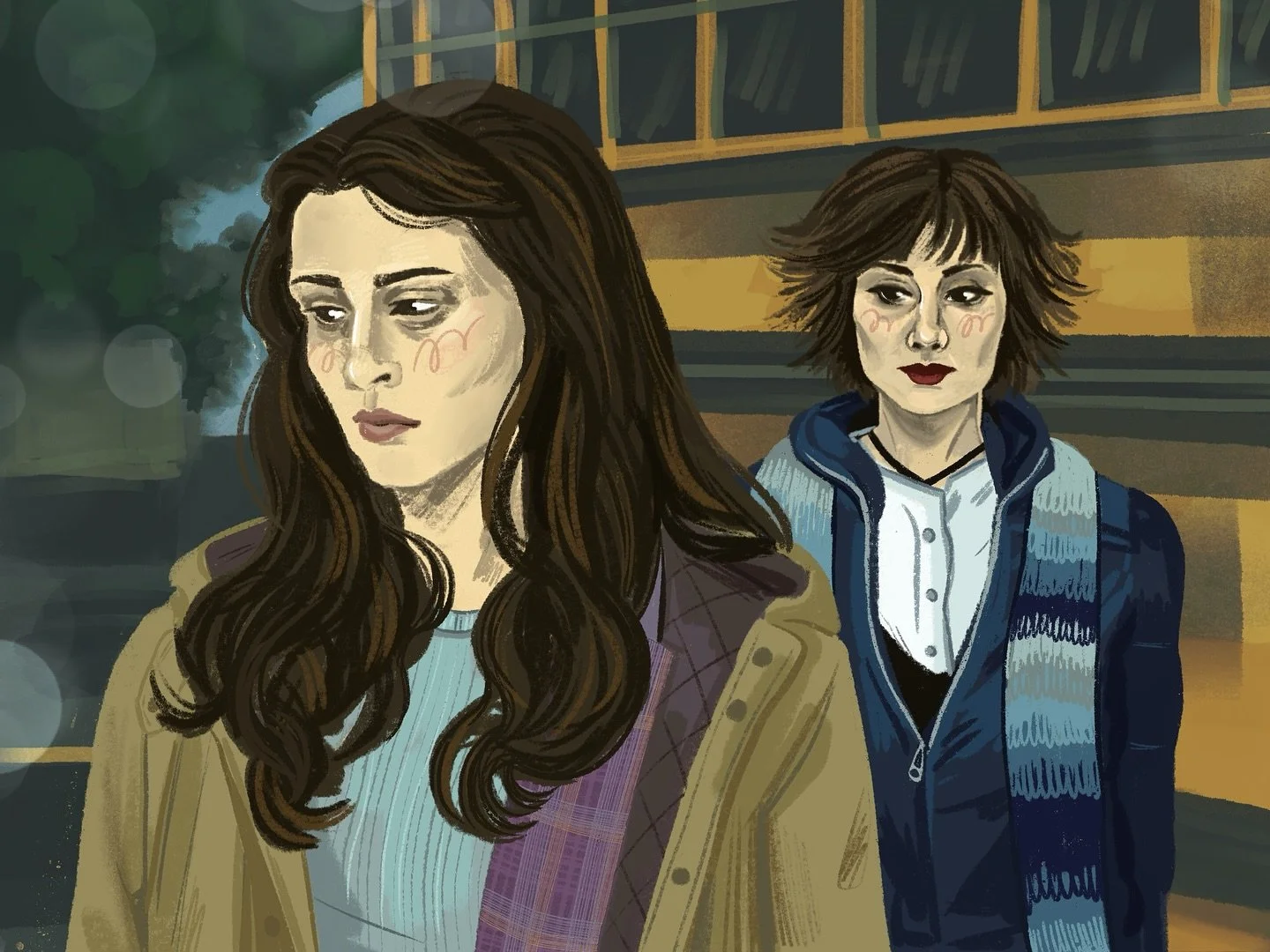 Rewatched twilight again last night (an average tuesday night activity..) and had to draw some #bellice fanart 🤍🌙
-
#alicetwilight #twilight #twilightfanart #twilightfan #bellaswan #newmoon #illustration #fanart #digitalart #procreateillustrator