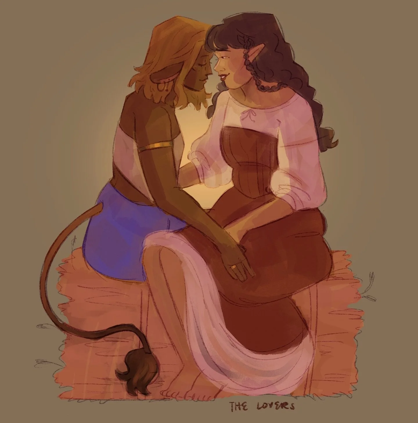 A digital painting I did a while ago of my dnd character Iris&hellip;and a lover ? 🫶🤍🌙
-
Had to keep this so secret for so long because it was spoilers for my dnd group but I am FREE and can finally share!!
-
#illustration #illustrator #digitalart