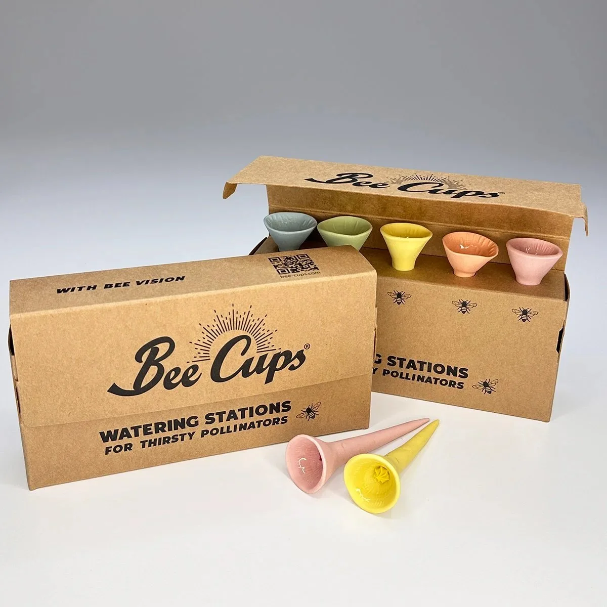 Bee Cups - 5 pack (Various Colour Packs)