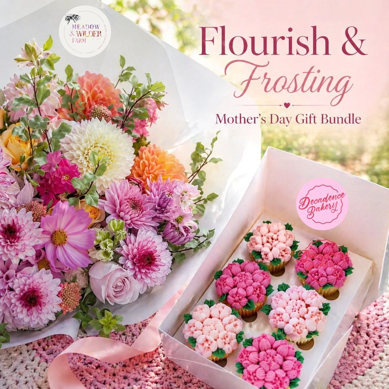 Flourish & Frosting - Mother’s Day Gift Bundle (Sunday 10 May 2026)