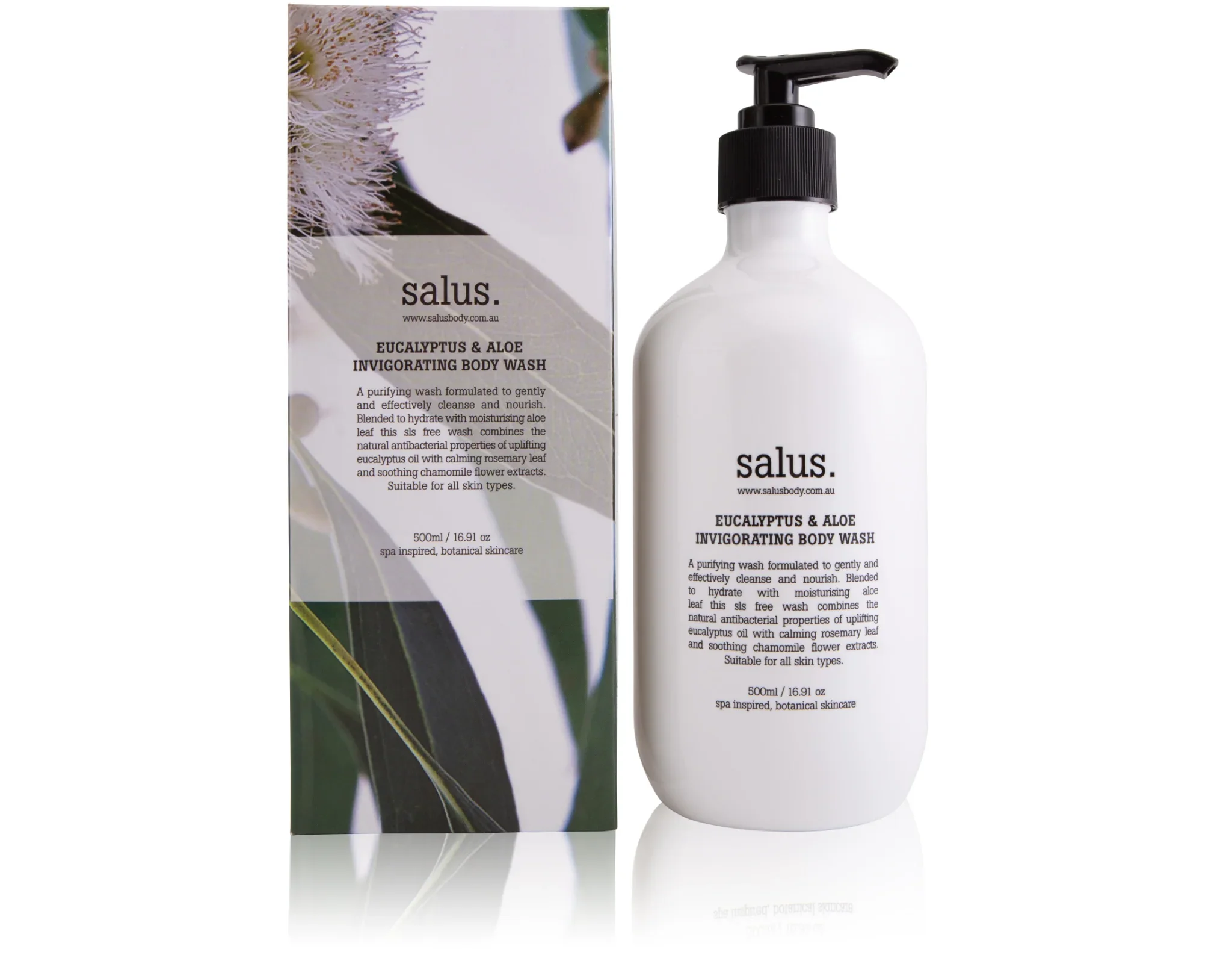 Salus. Eucalyptus & Aloe Body Wash