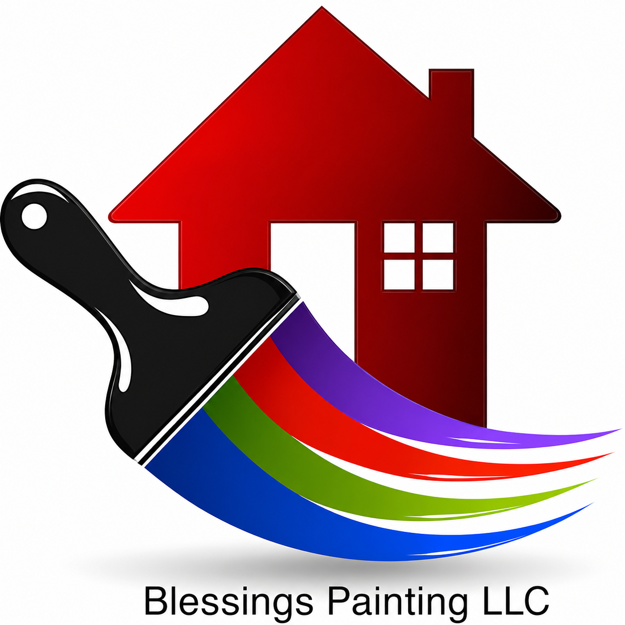 Blessings Painting LLC logo — veteran-owned painting company in Beaufort, SC