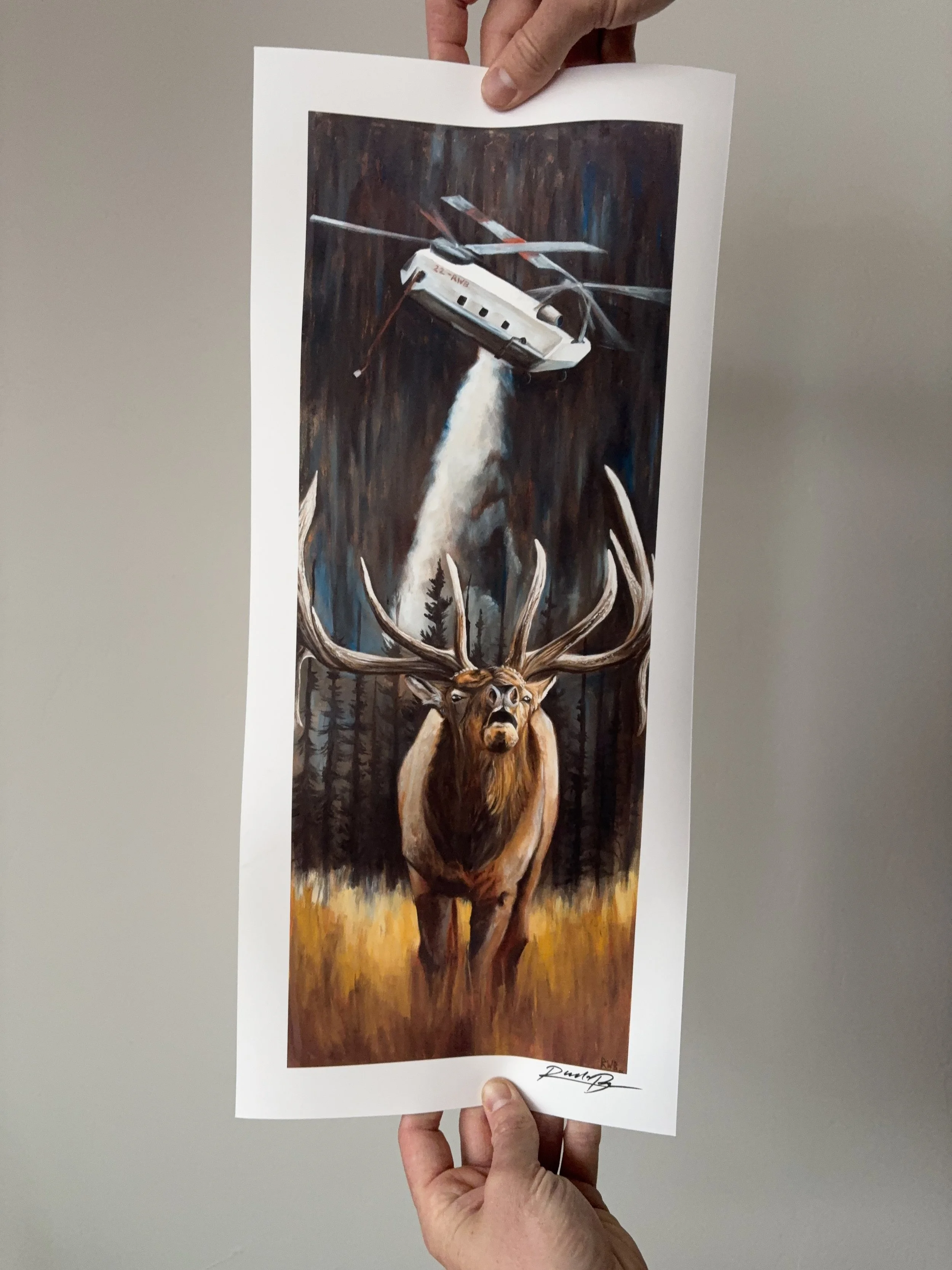 "Bugle for Help" Archival Print