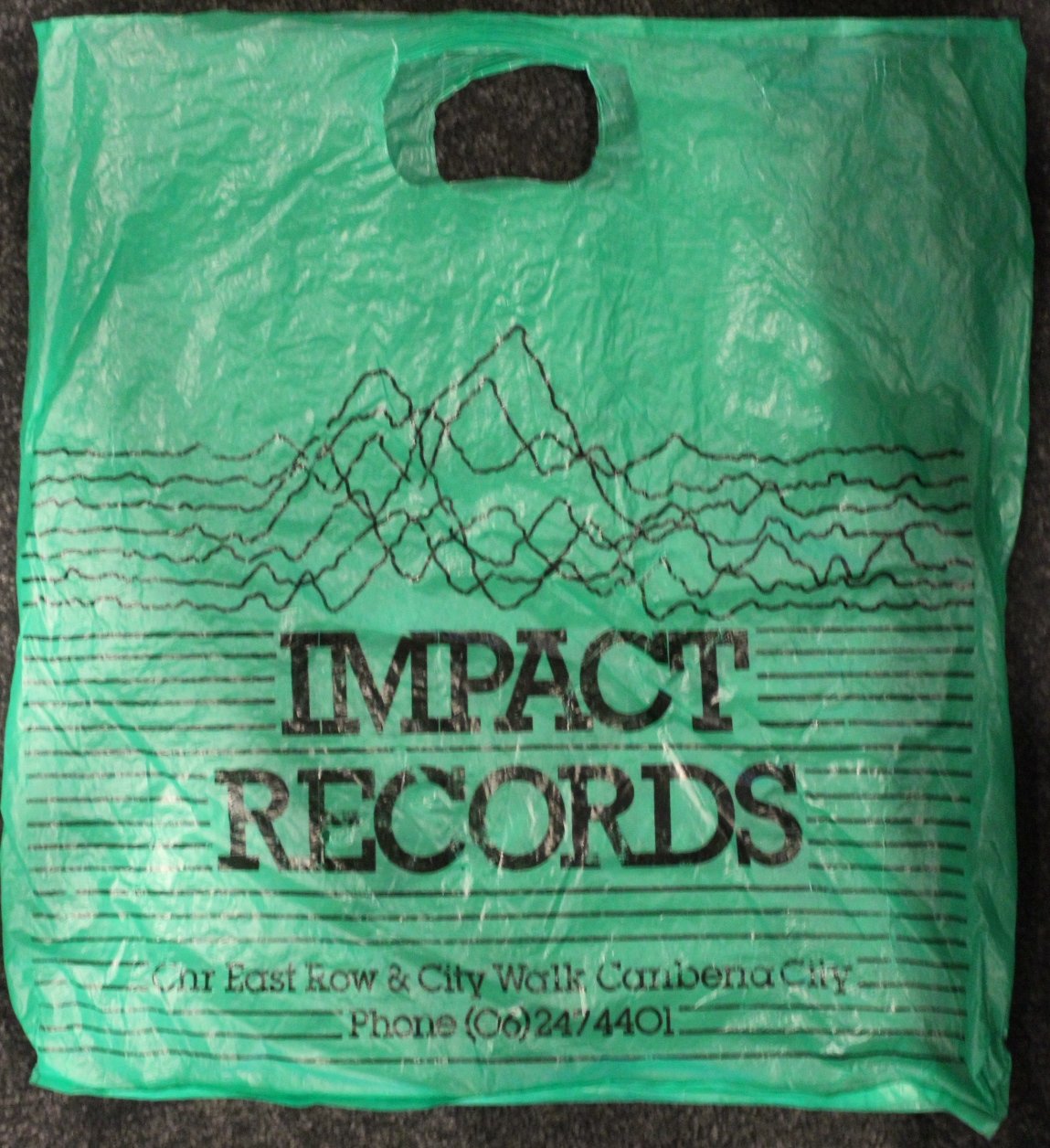 Large bag w/ 7 Digit number