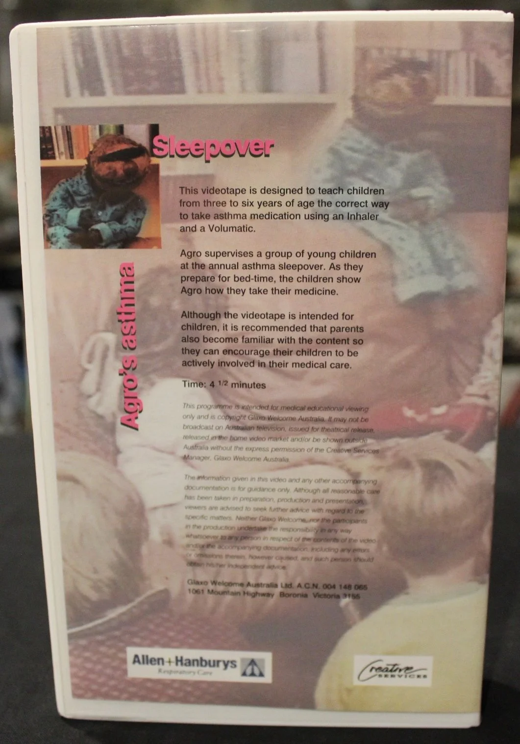 Agros asthma sleepover rear.JPG