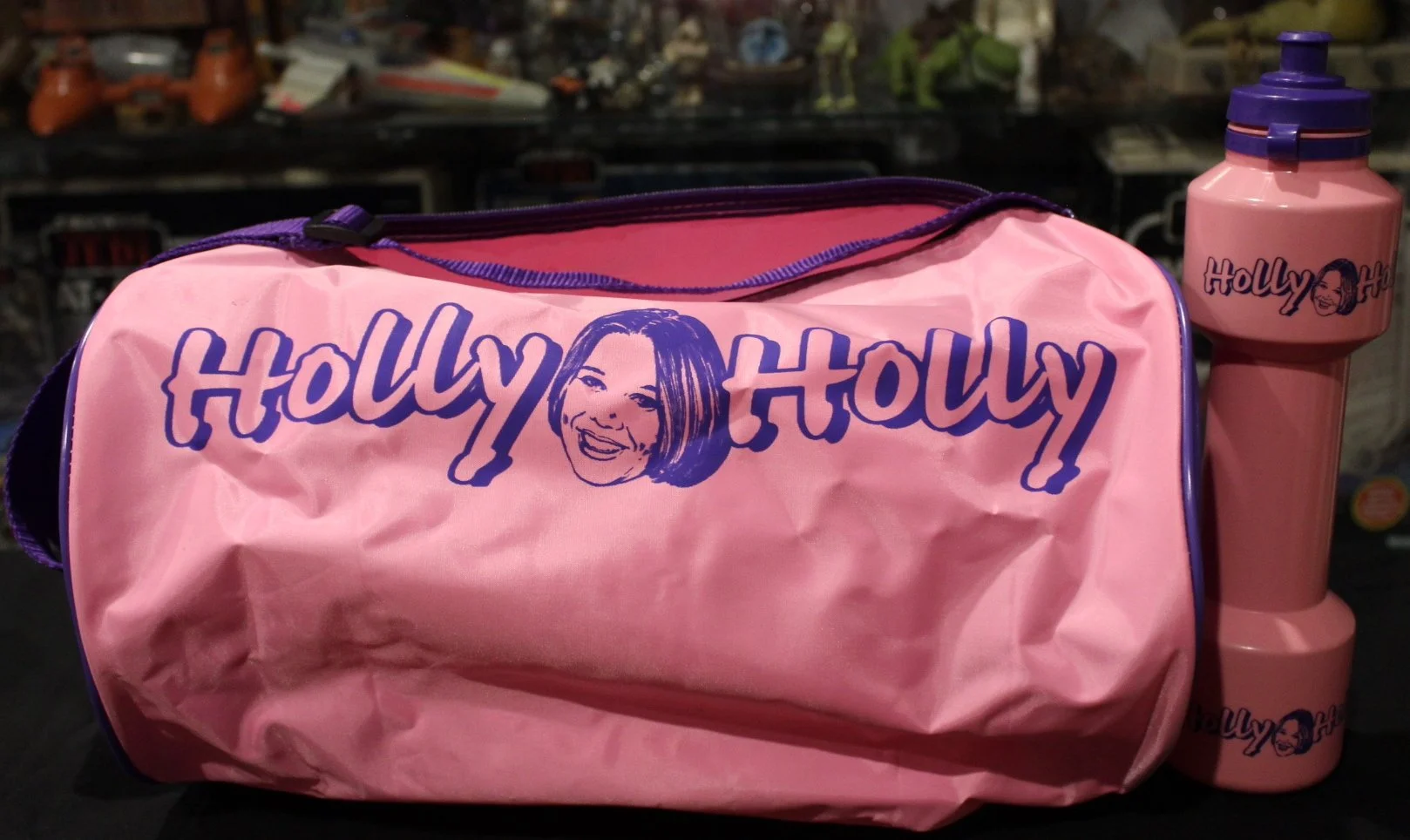 Holly Gym Bag With Drink Bottle
