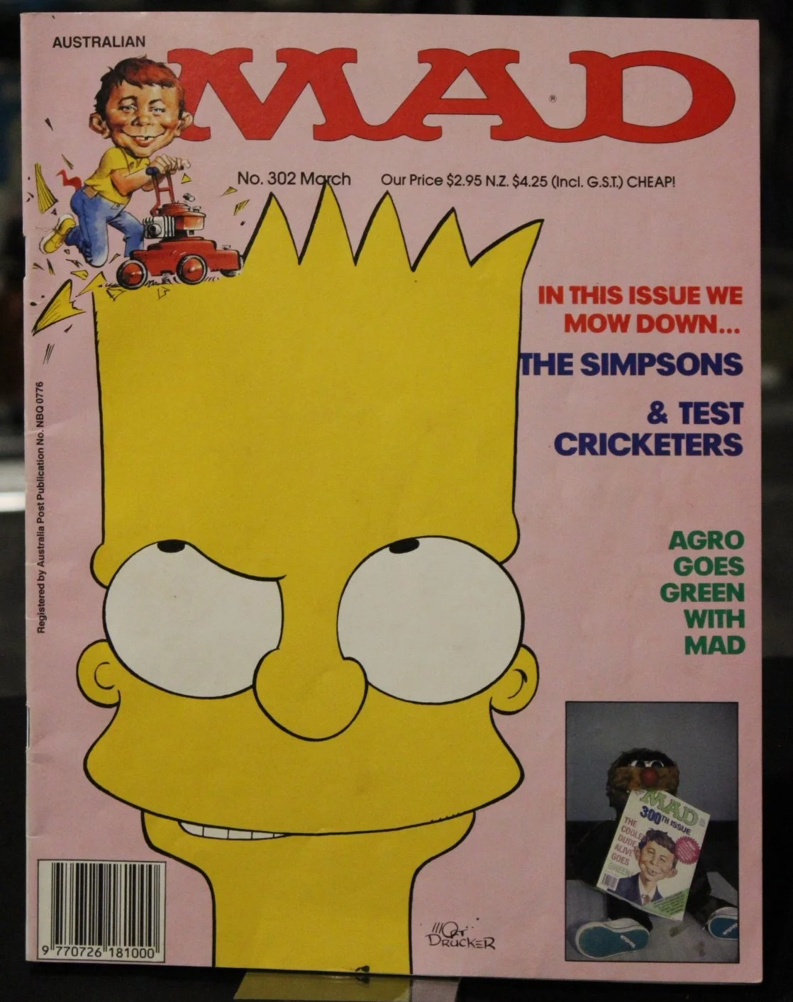 Australian Mad Magazine(Also came without agro on the cover)