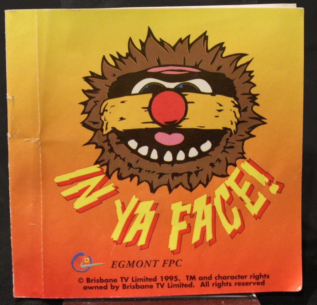 Not sure what this is, Double side with a staple hole, maybe was on the front of a magazine?