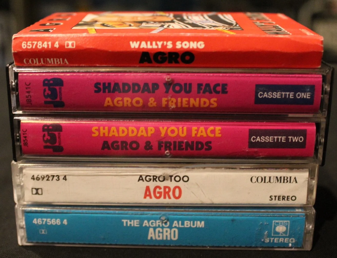 Agro Cds, Tapes, Vhs & Records