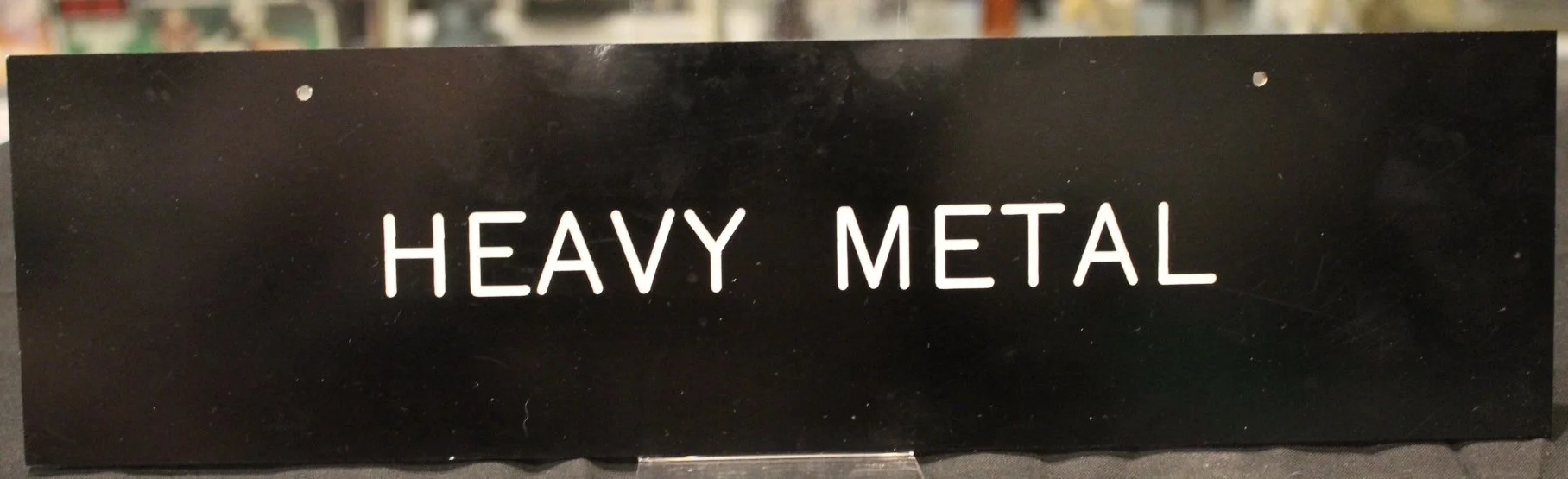 Sign from the boulevard store