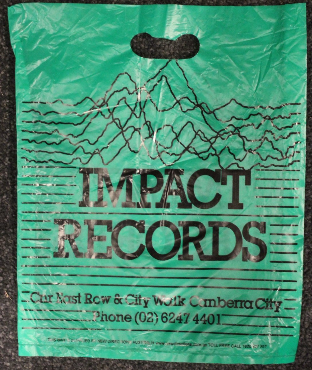 Small bag W/ 8 Digit Number