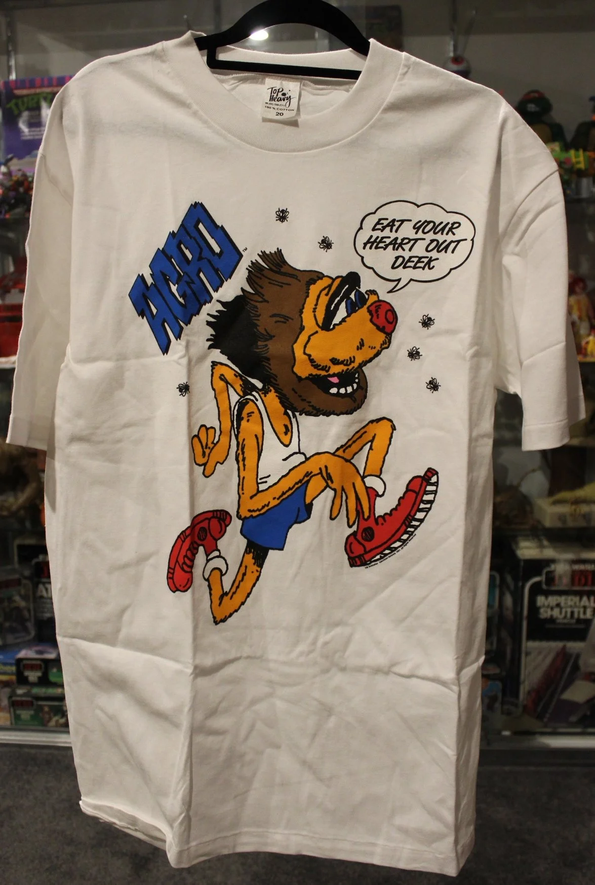 Agro Shirt Referencing Robert Decastela. Adult size Large