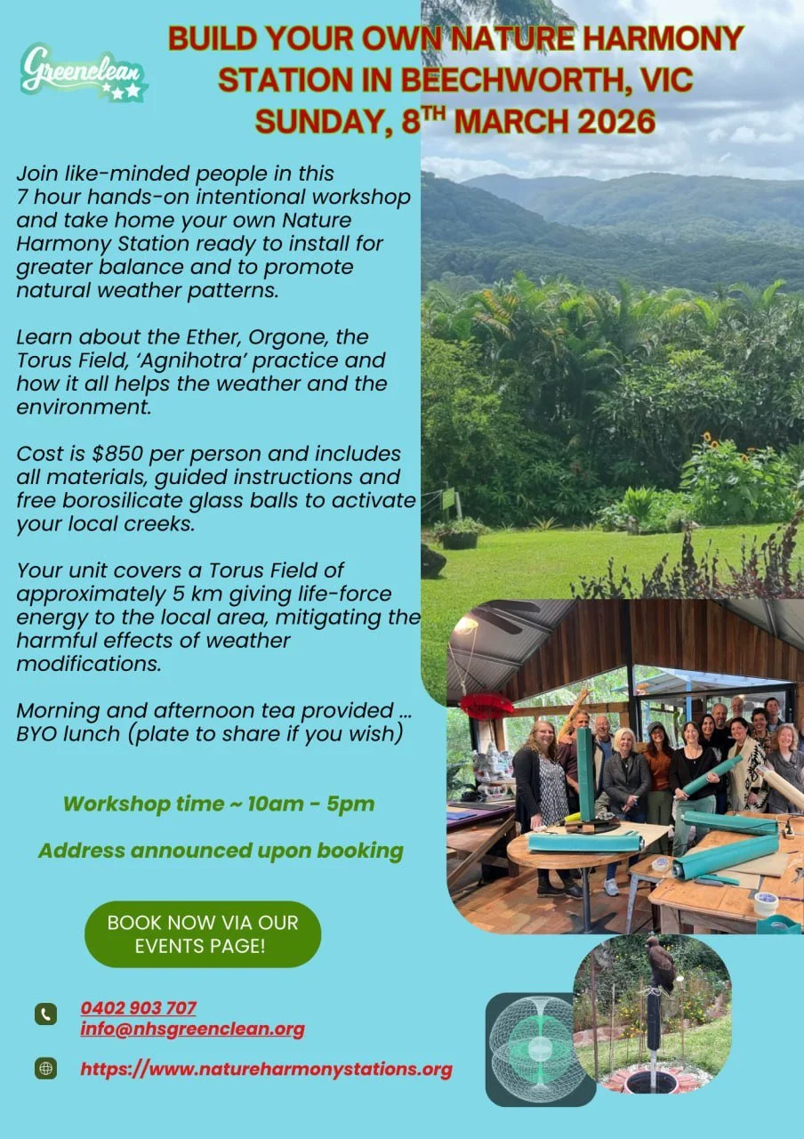 March 8th - Build Your Own Nature Harmony Station Workshop - BEECHWORTH, VICTORIA